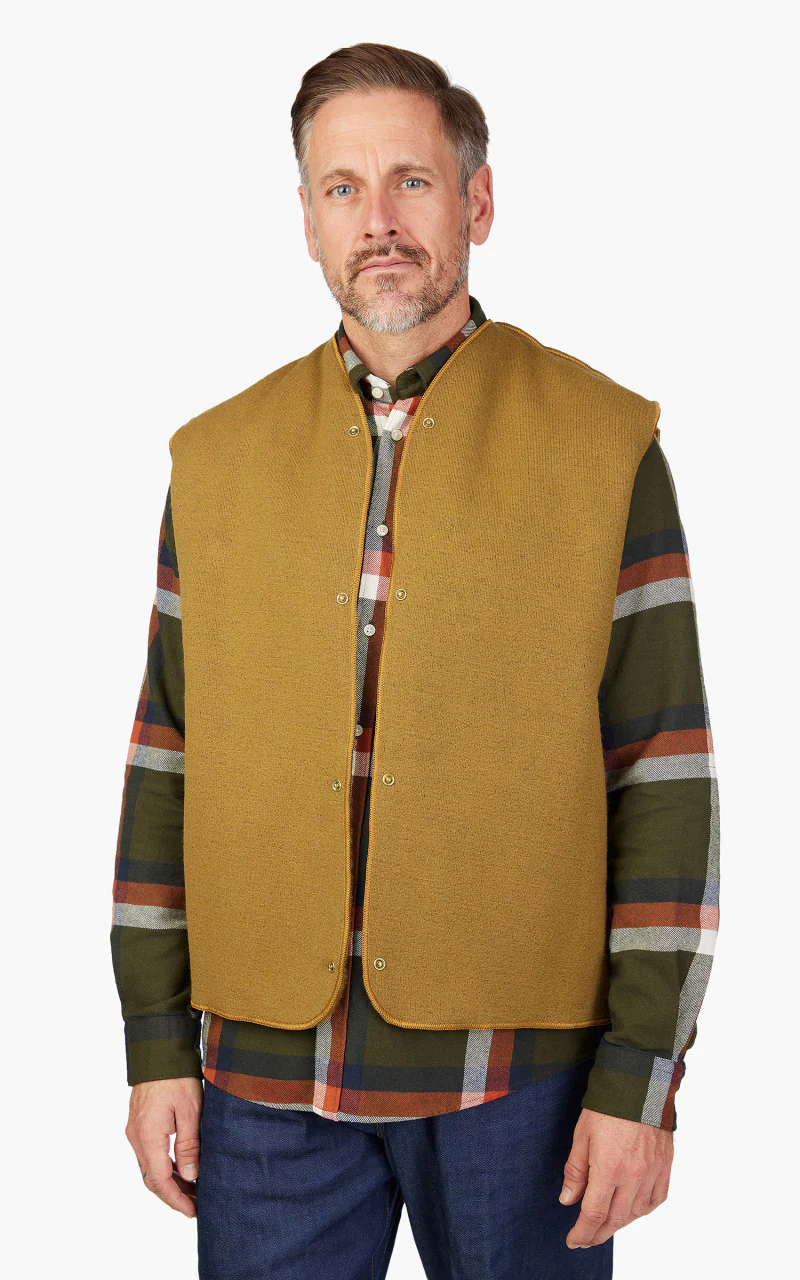 Barbour Warm Pile Snap-In Lining Brown - Image 4