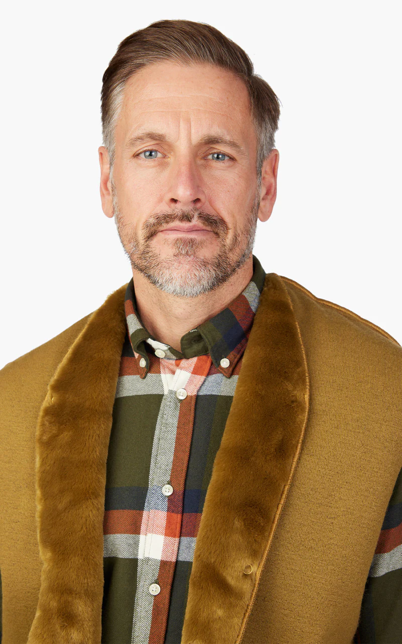 Barbour Warm Pile Snap-In Lining Brown - Image 5