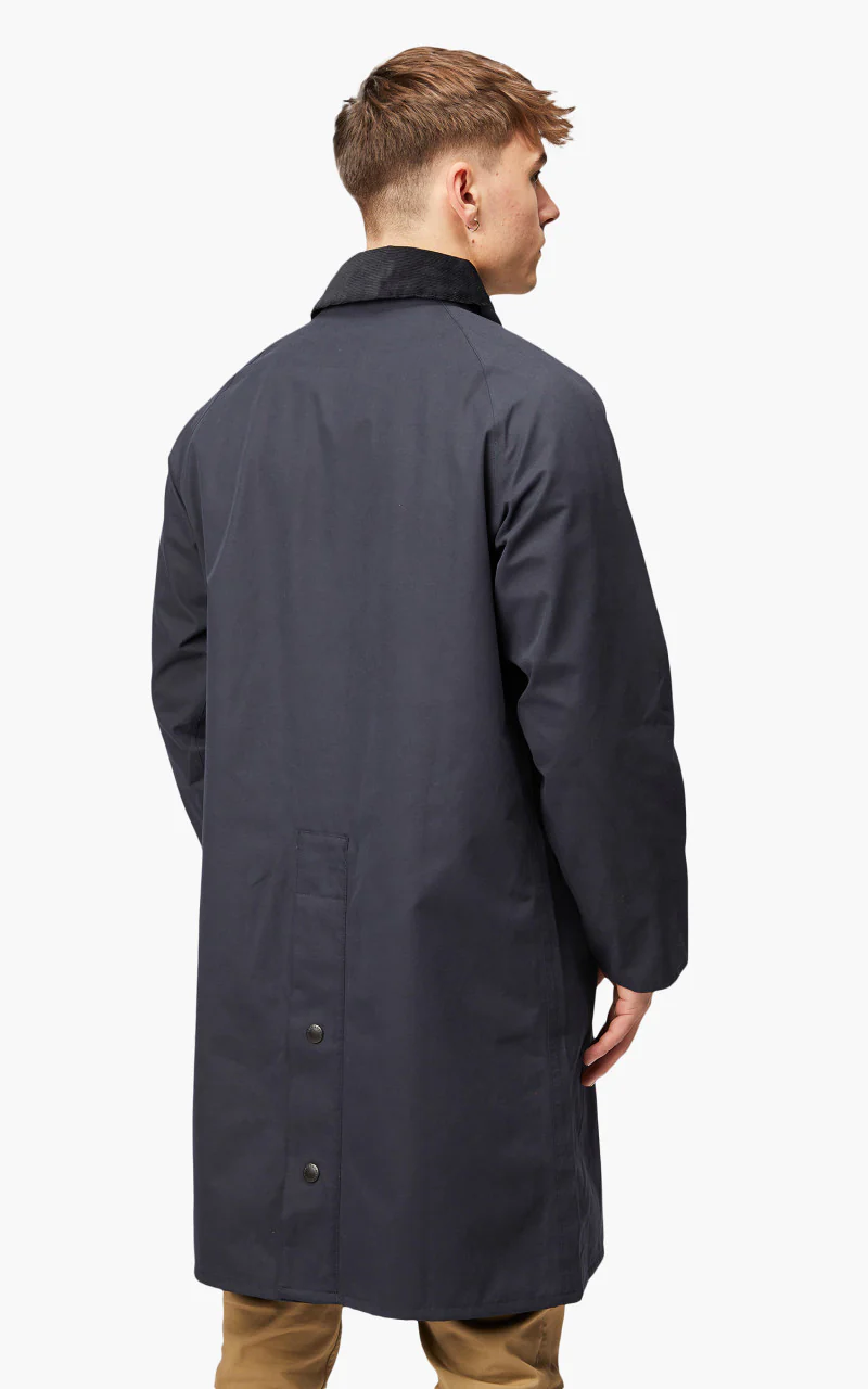 Barbour White Label Waterproof SL Burghley Jacket Navy - Image 7