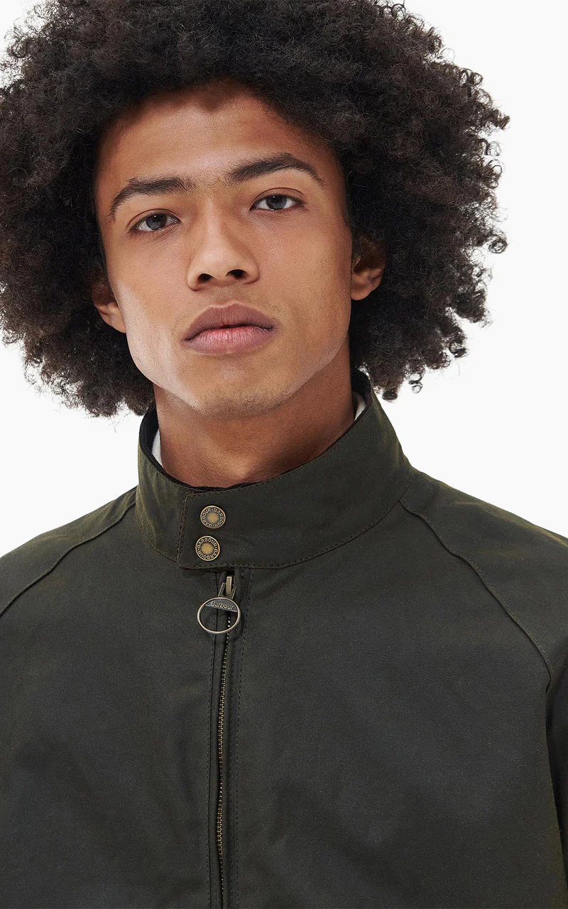 Barbour x Baracuta Brown Jacket Black - Image 8