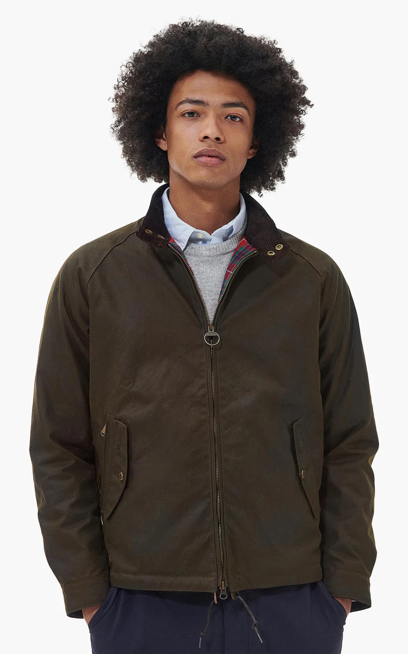 Barbour x Baracuta Brown Jacket Olive - Image 3