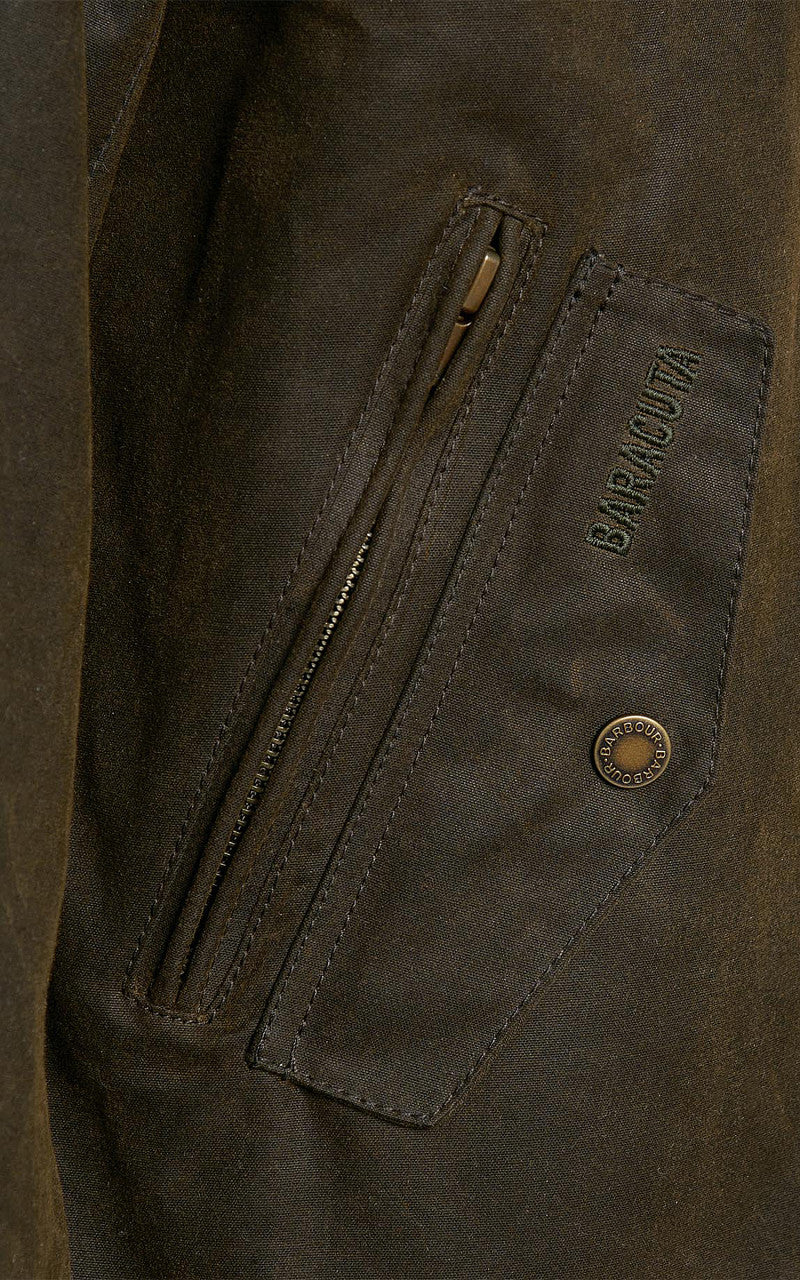 Barbour x Baracuta Brown Jacket Olive - Image 7