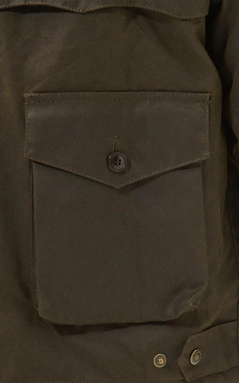 Barbour x Baracuta Brown Jacket Olive - Image 9