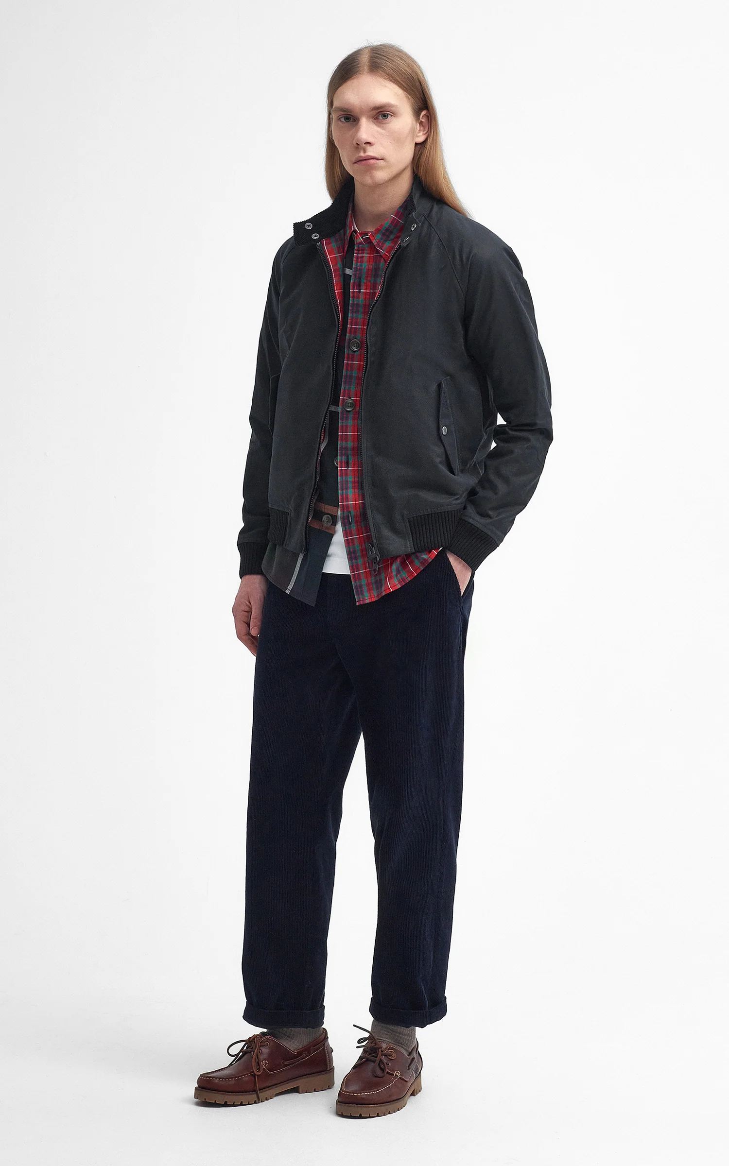 Barbour x Baracuta Porton Wax Jacket Black - Image 2