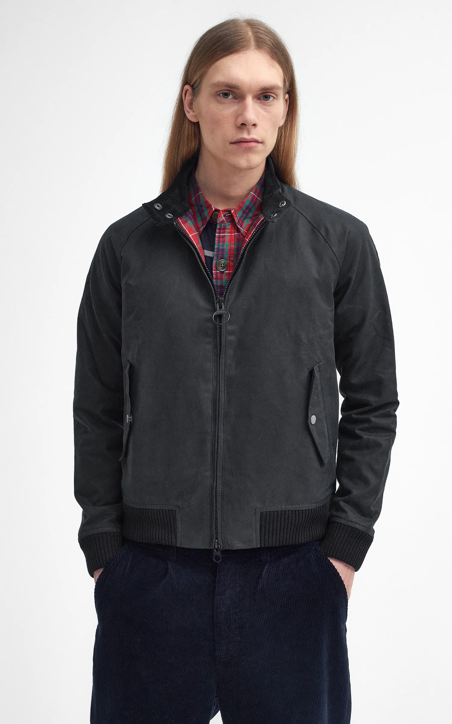 Barbour x Baracuta Porton Wax Jacket Black - Image 3