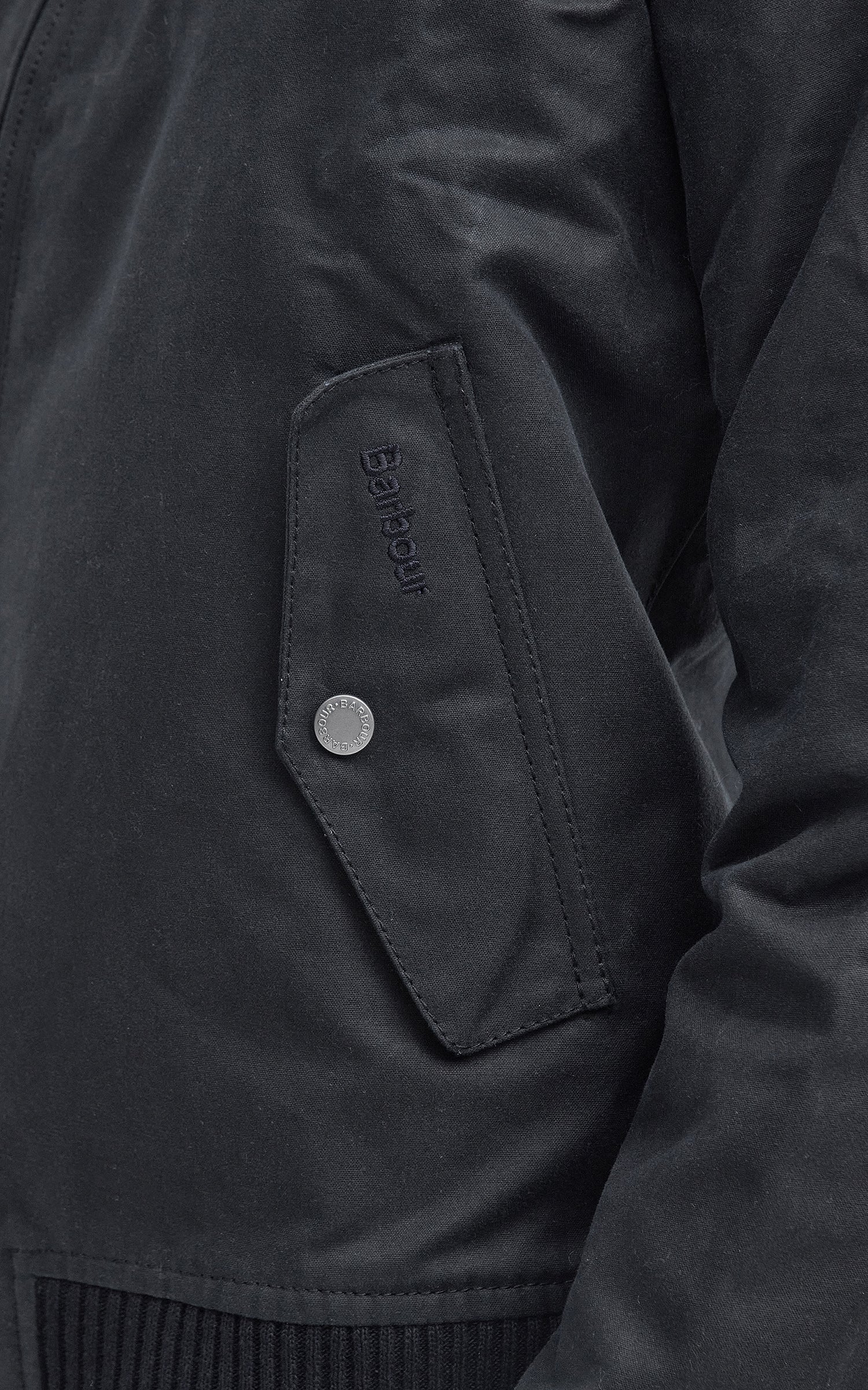 Barbour x Baracuta Porton Wax Jacket Black - Image 5