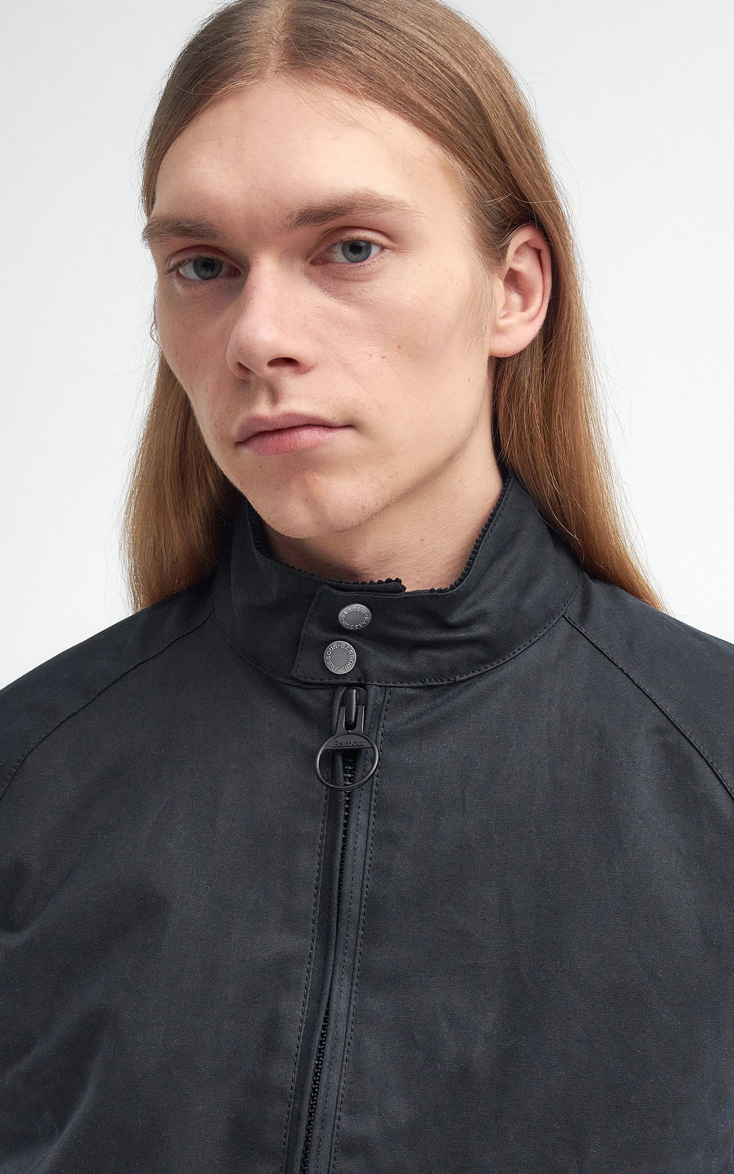 Barbour x Baracuta Porton Wax Jacket Black - Image 8