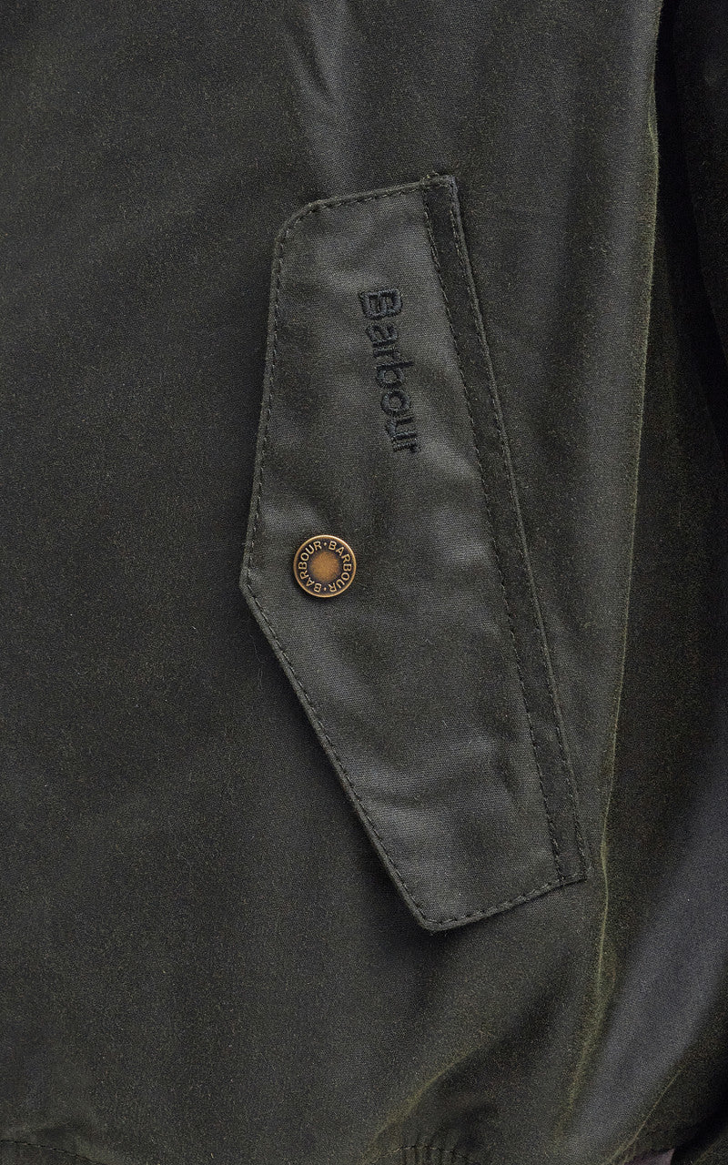 Barbour x Baracuta Wax Jacket Archive Olive - Image 7