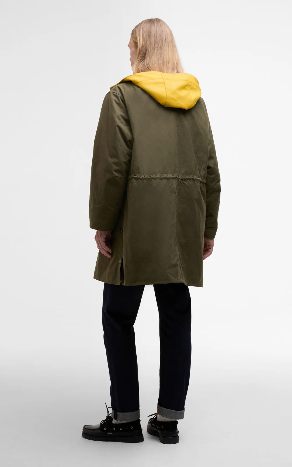Barbour x Kaptain Sunshine Bedale Field Coat Khaki Brown - Image 4