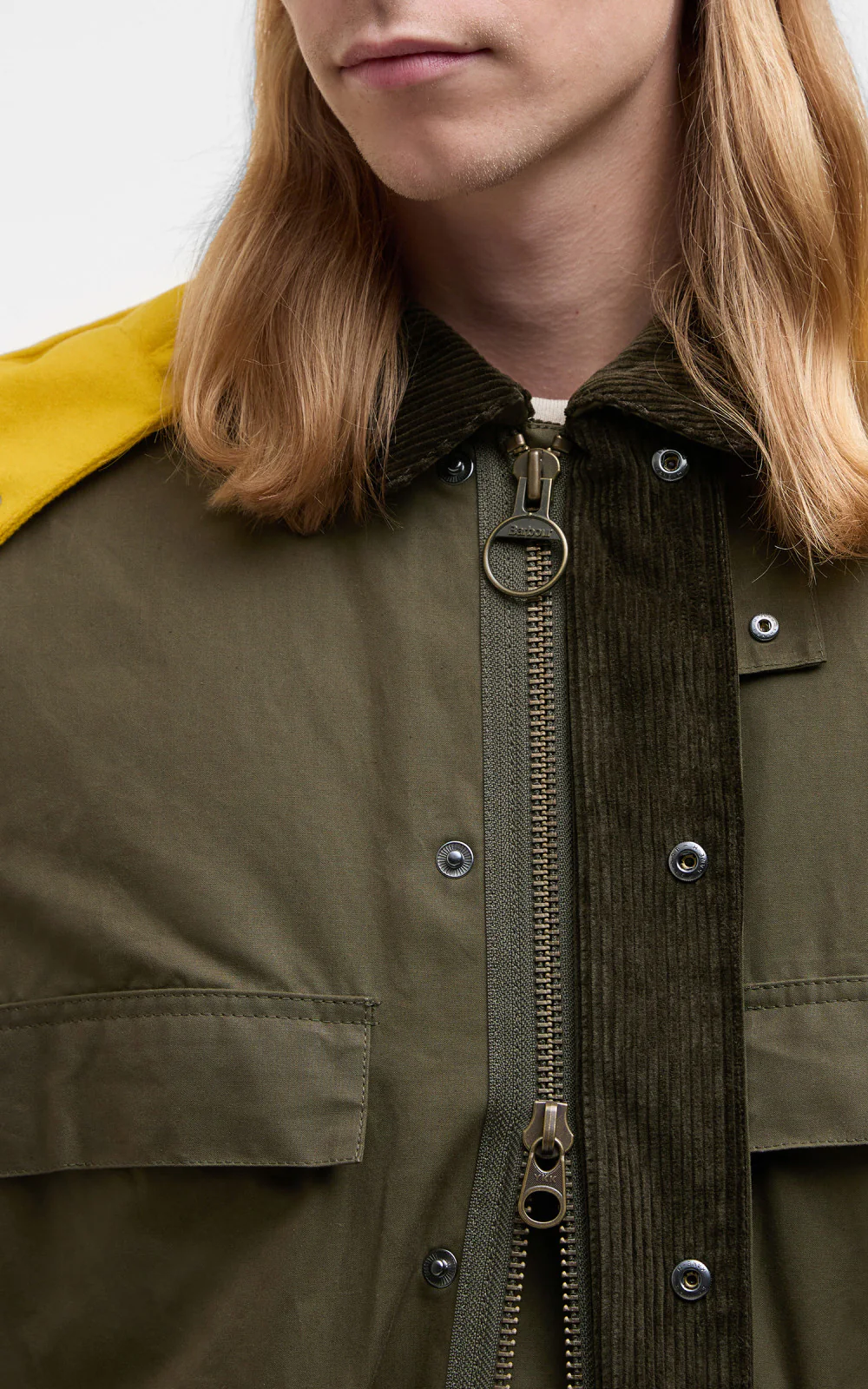 Barbour x Kaptain Sunshine Bedale Field Coat Khaki Brown - Image 6