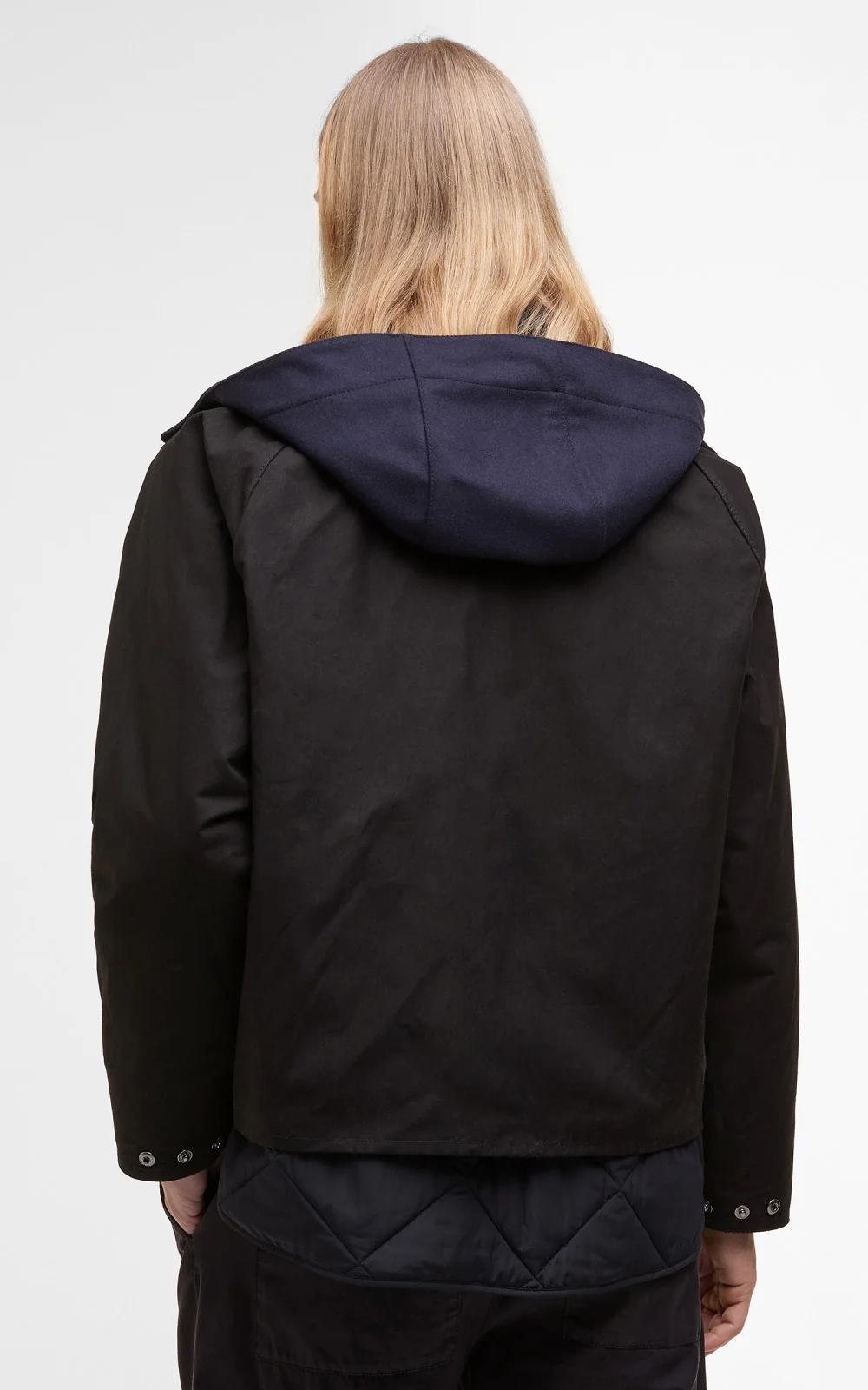 Barbour x Kaptain Sunshine Short Cruiser Black - Image 3