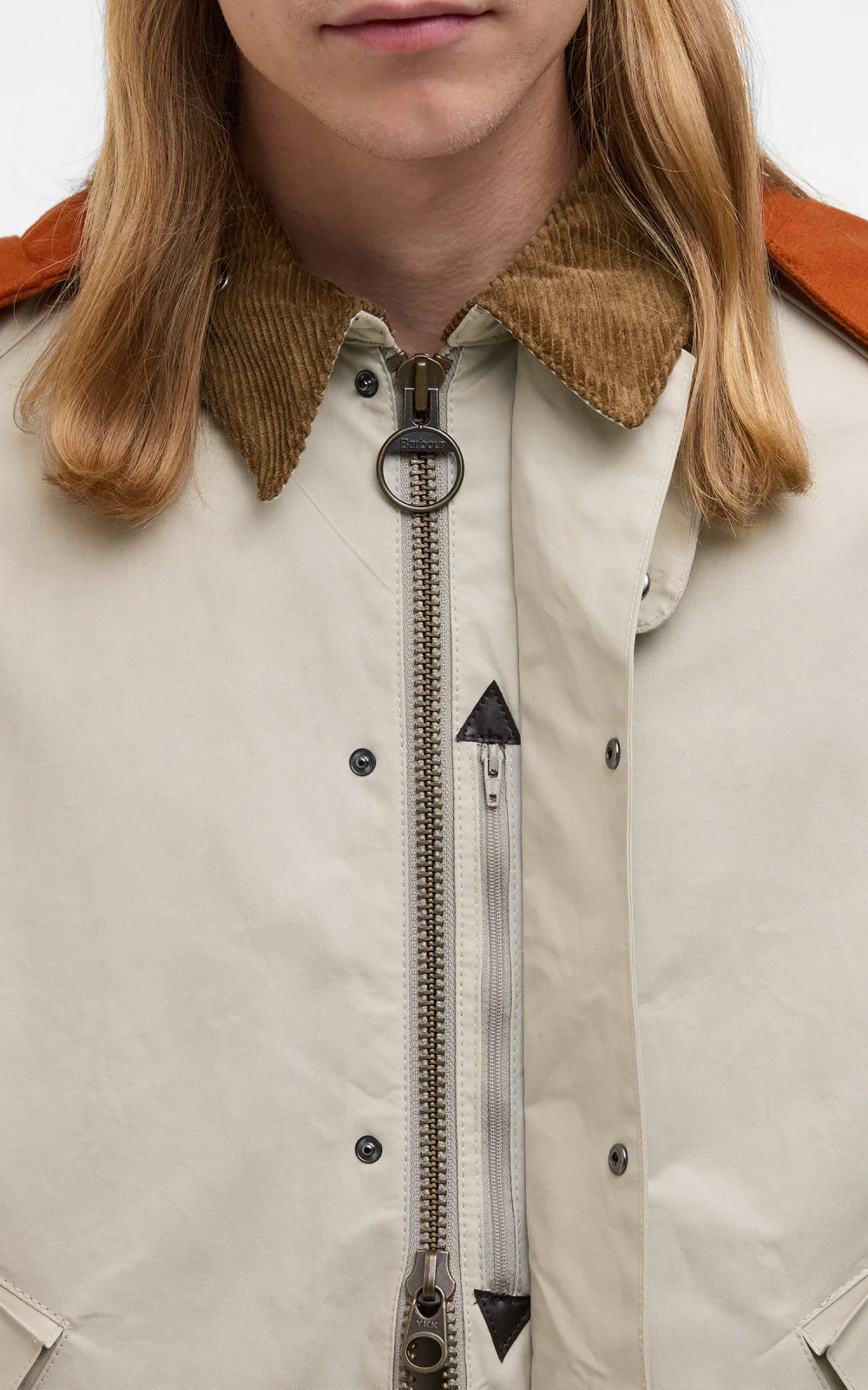 Barbour x Kaptain Sunshine Short Cruiser Clay - Image 7