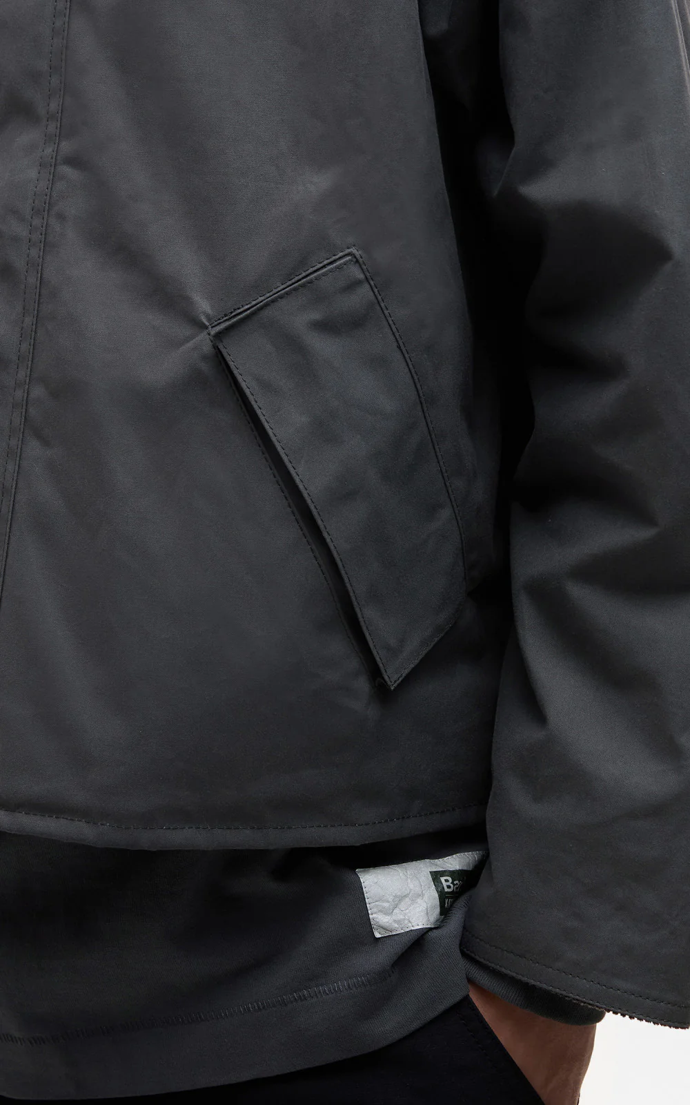 Barbour x Kaptain Sunshine Short Cruiser Iron - Image 6