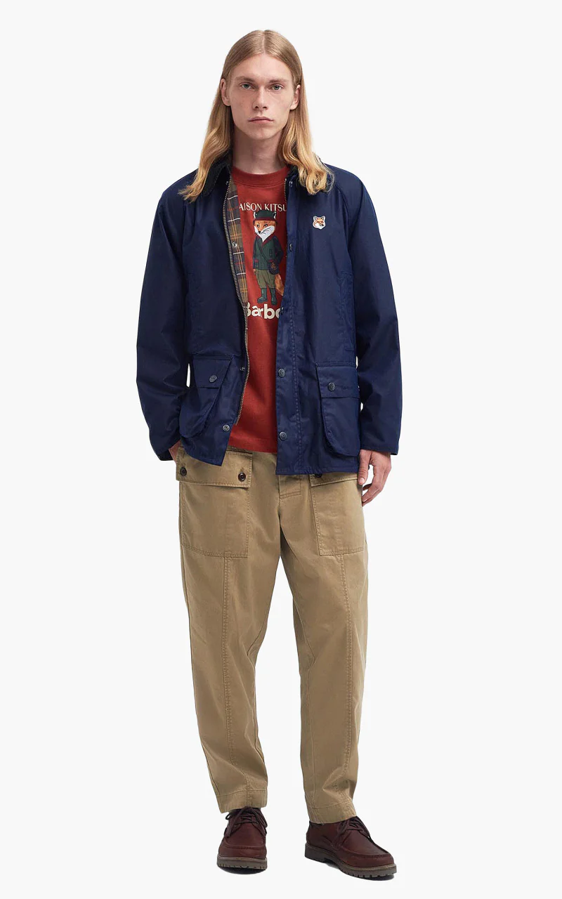 Barbour x Maison Kitsuné Beaufort Indigo - Image 3