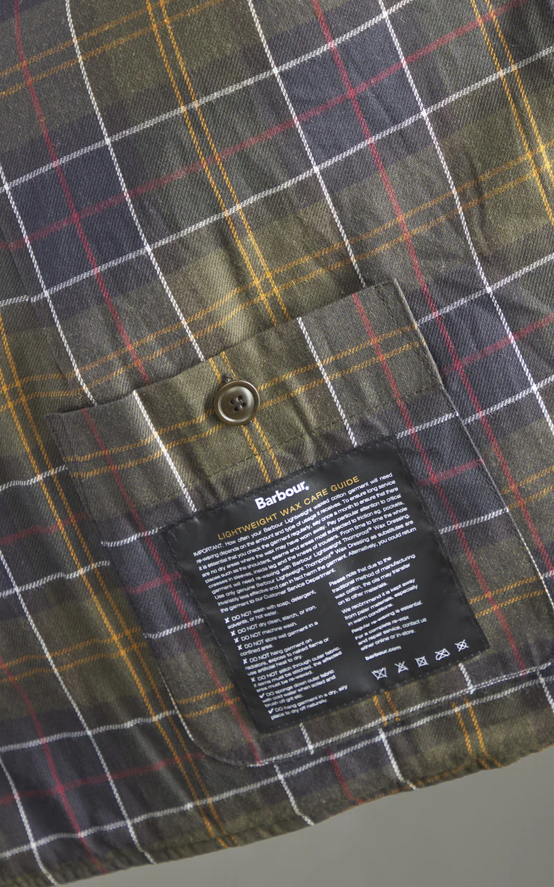 Barbour x To Ki To Driving Quilted Waxed Jacket Archive Olive - Image 10