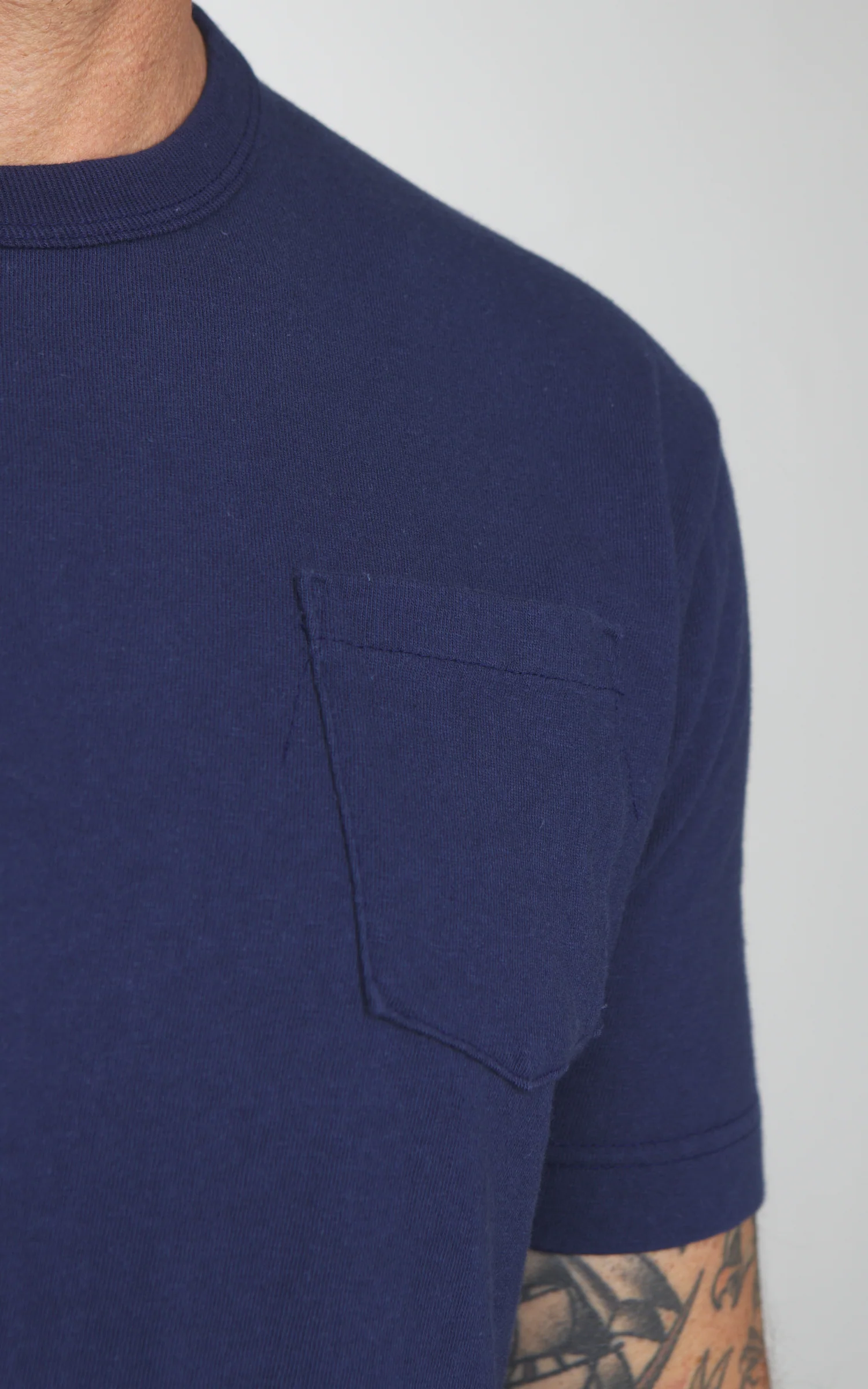 Barns Outfitters BR-11000 Tsuriami Pocket T-Shirt Blue Navy - Image 3