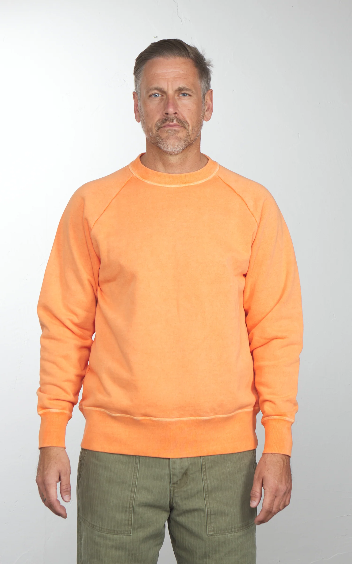 Barns Outfitters BR-26110 G.O.A.T. Slub Sweatshirt Orange - Image 2