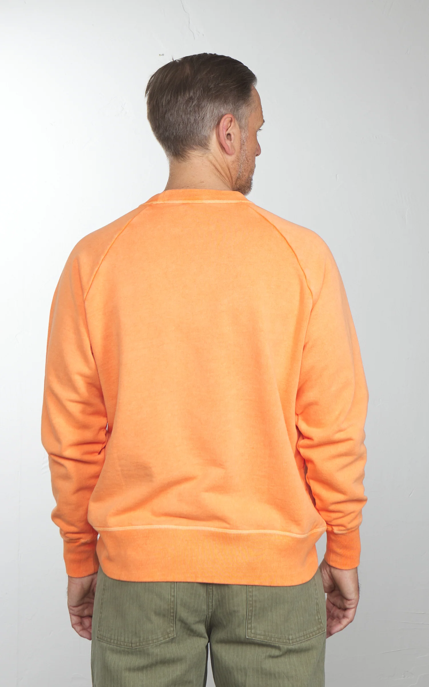 Barns Outfitters BR-26110 G.O.A.T. Slub Sweatshirt Orange - Image 4