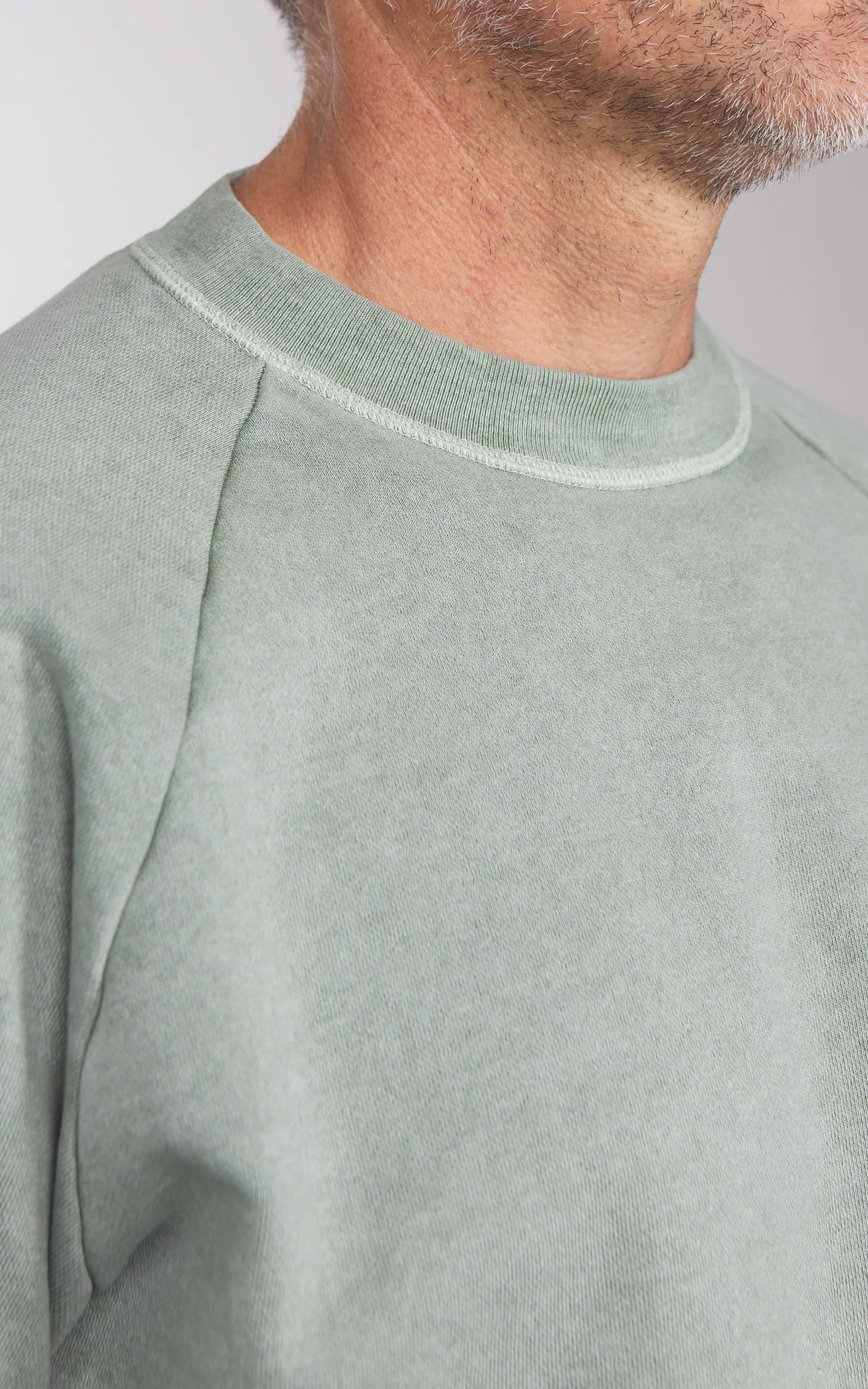 Barns Outfitters BR-26110 G.O.A.T. Slub Sweatshirt Sage - Image 3