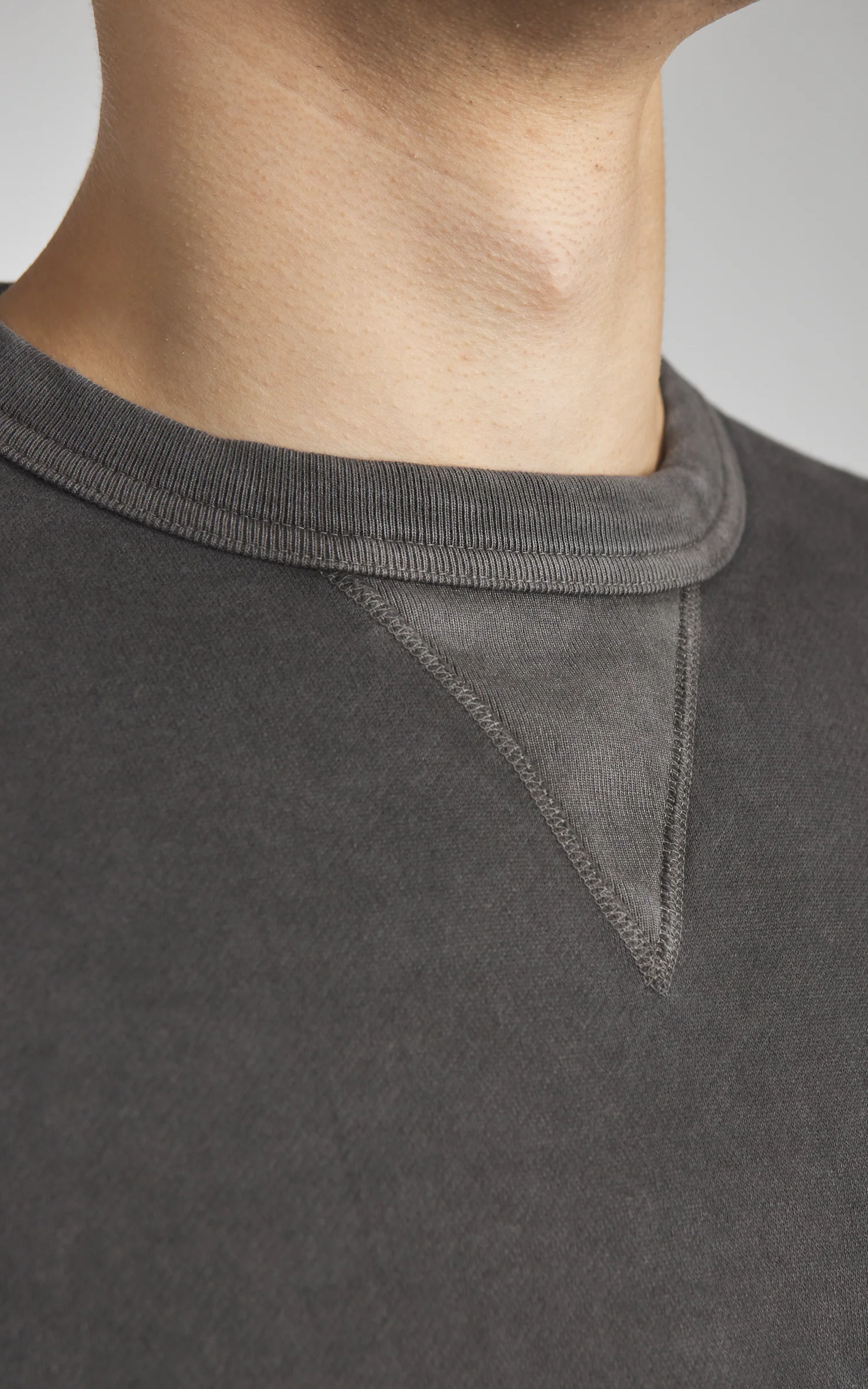 Barns Outfitters BR-3000PG COZUN Double V-Gusset Sweatshirt Black - Image 5