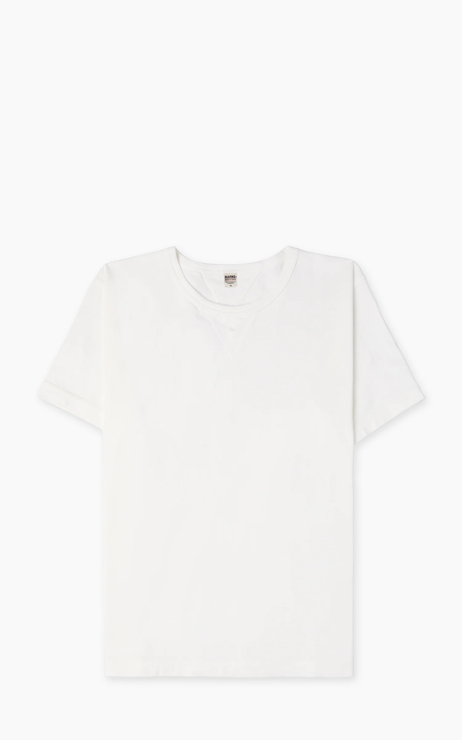 Barns Outfitters BR-8145 COZUN S/S Double V-Gusset T-Shirt Natural