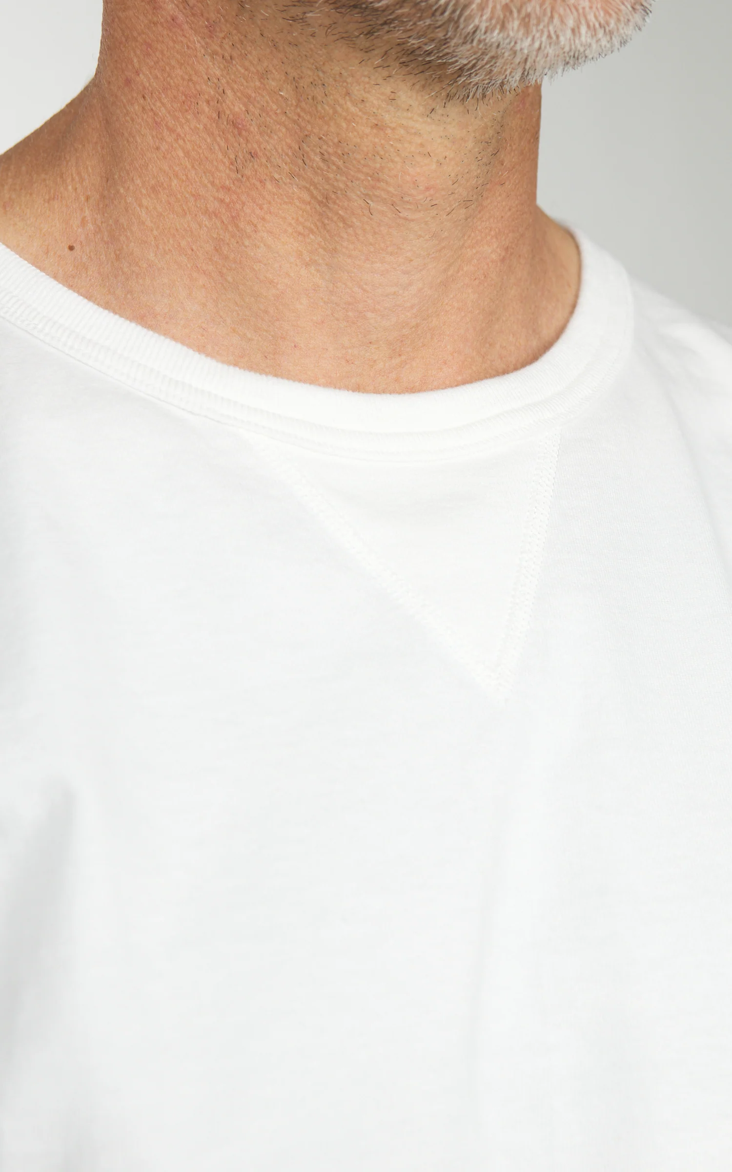 Barns Outfitters BR-8145 COZUN S/S Double V-Gusset T-Shirt Natural - Image 3