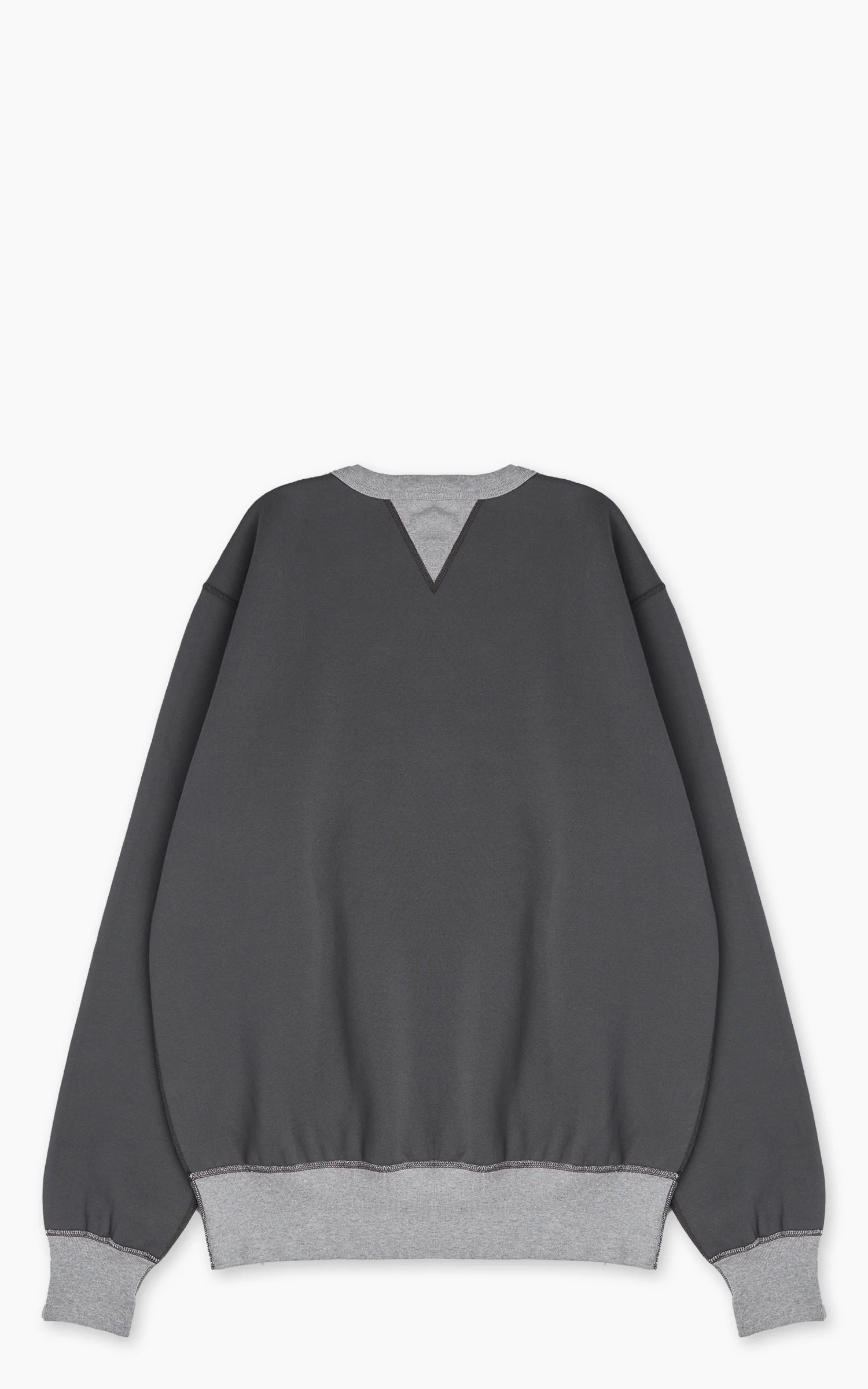 Barns Outfitters BR-3300 Cozun Switching Rib Sweatshirt Black - Image 3