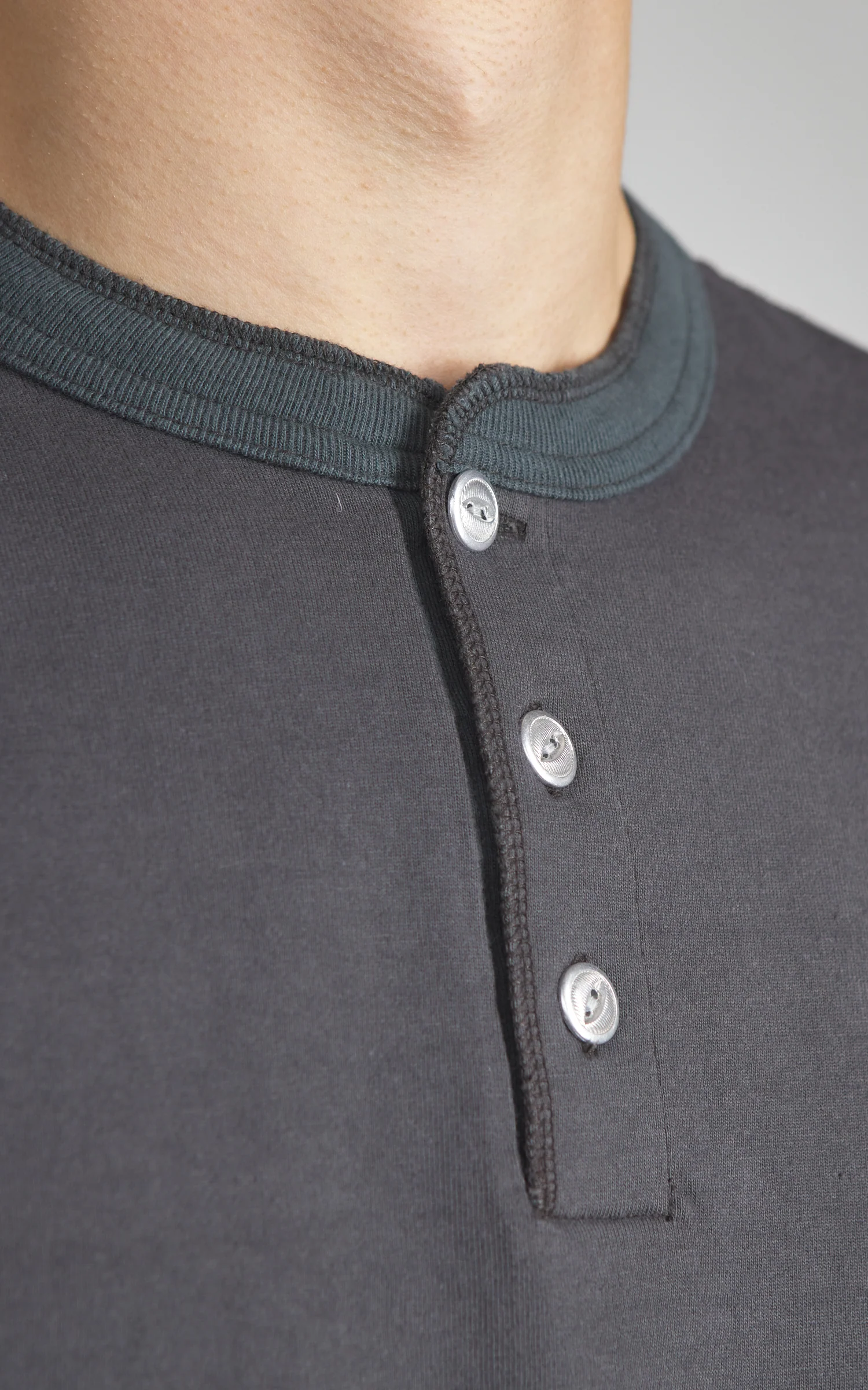 Barns Outfitters BR-3044BSP Cozun Longsleeve Henley Black - Image 5