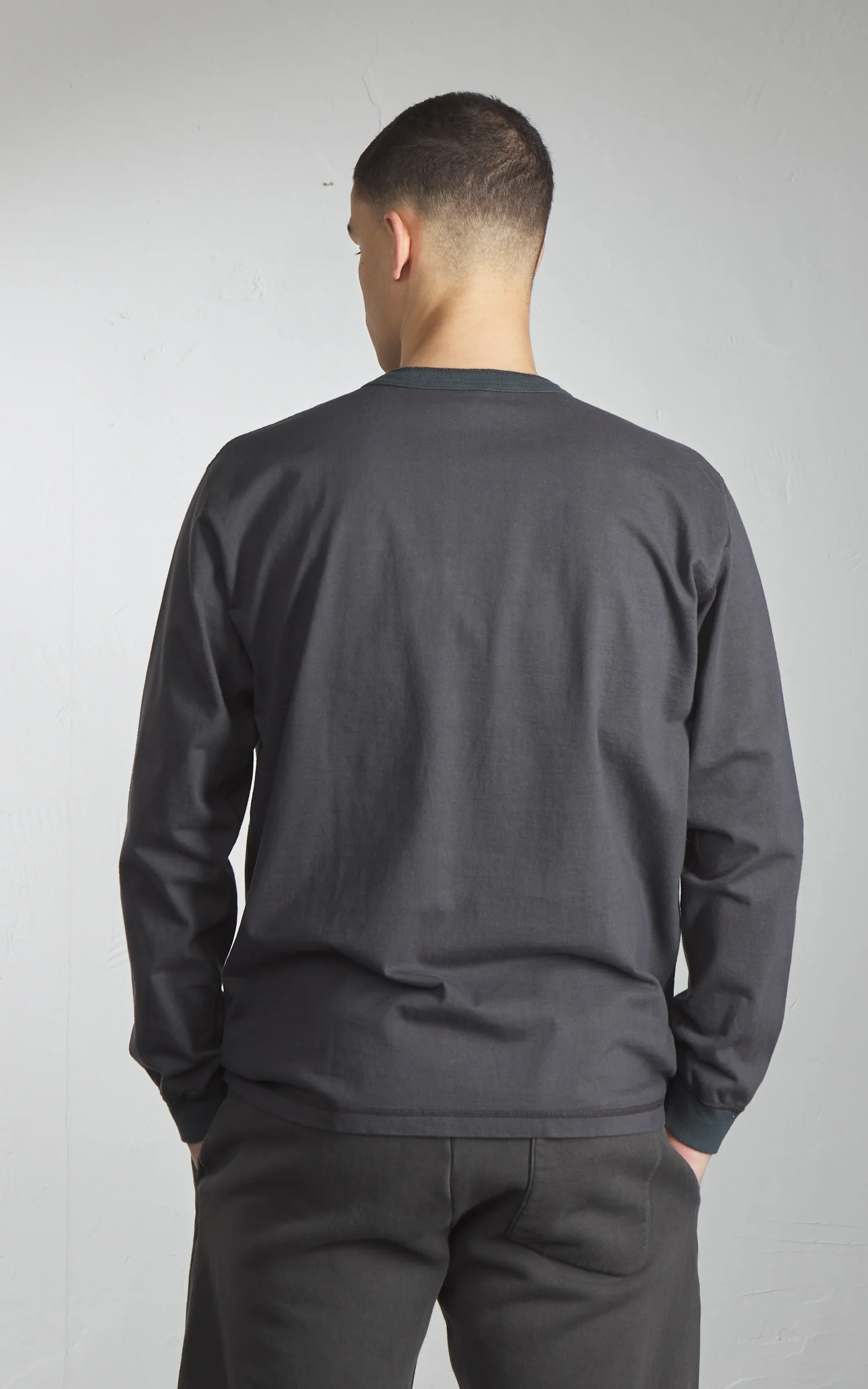 Barns Outfitters BR-3044BSP Cozun Longsleeve Henley Black - Image 6