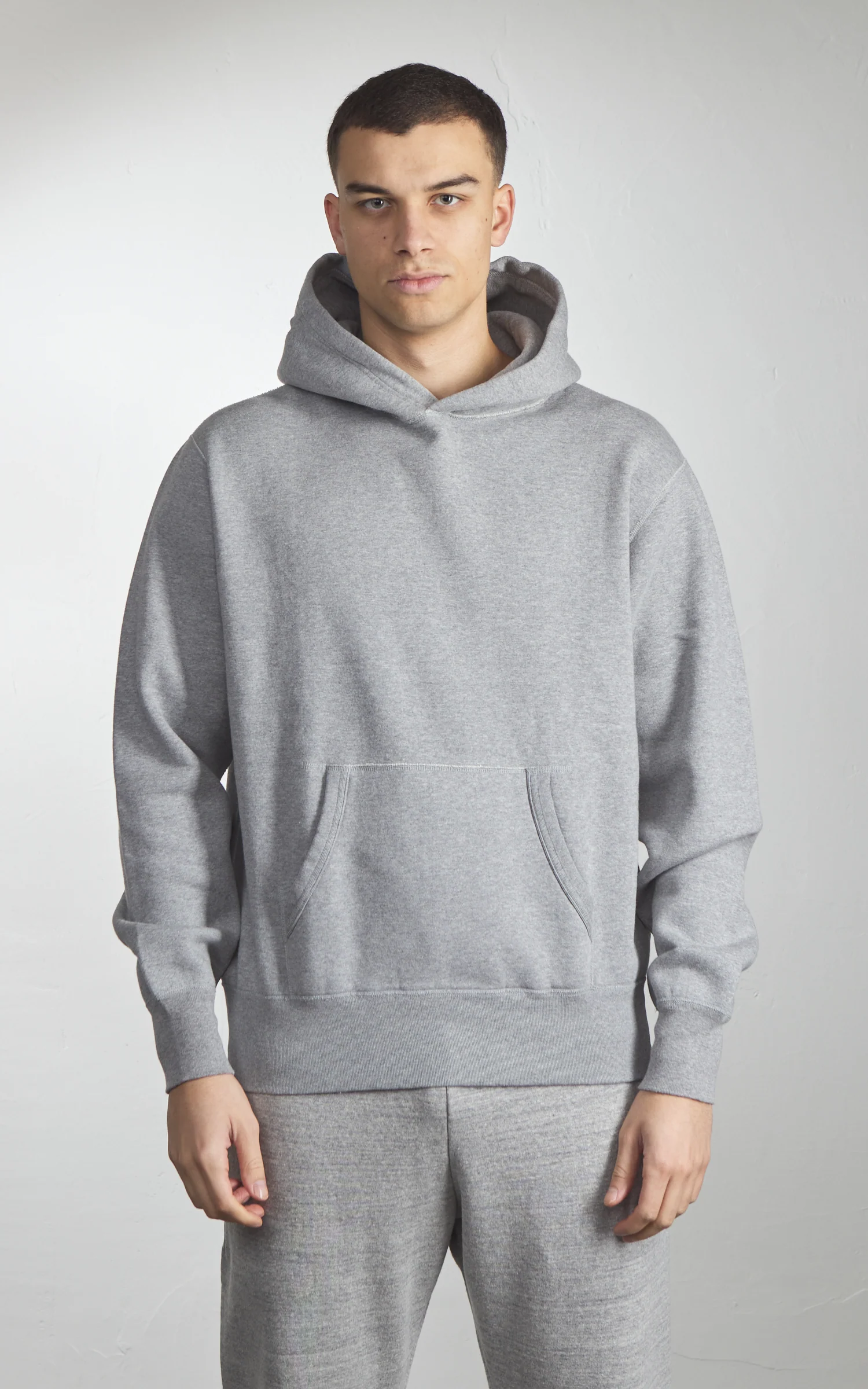 Barns Outfitters BR-3007 COZUN Pullover Hoodie Grey - Image 2