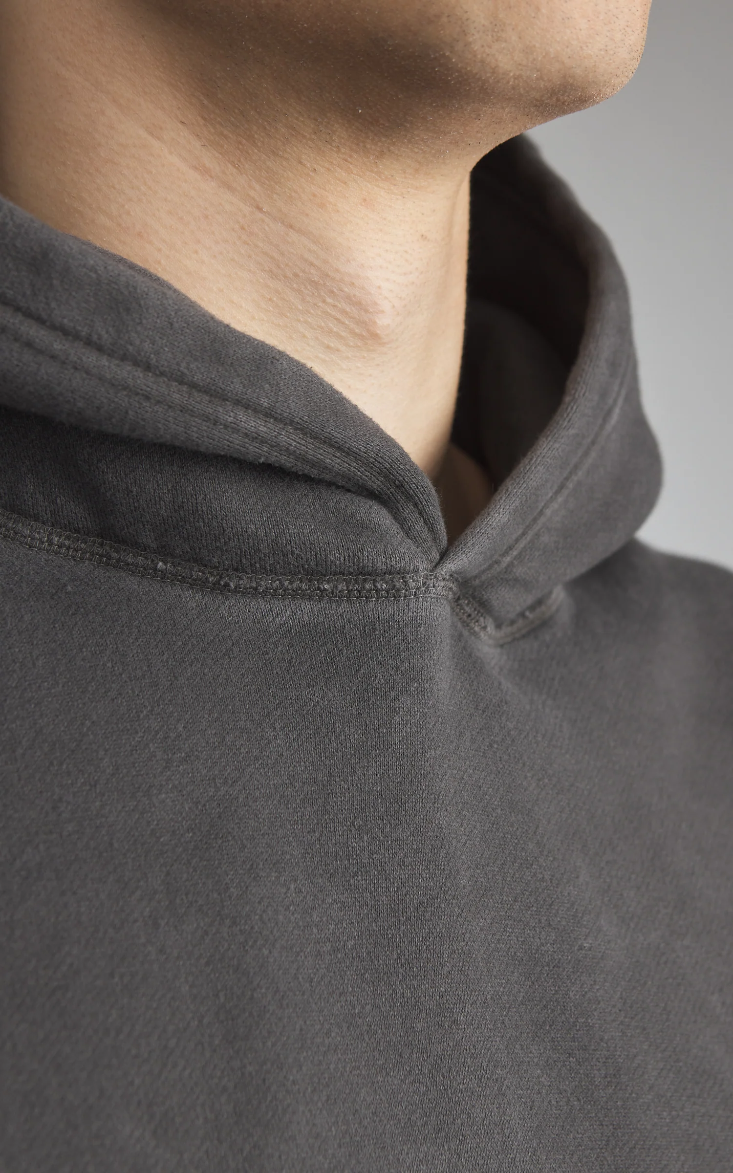 Barns Outfitters BR-3007PG COZUN Pigment Dyed Pullover Hoodie Black - Image 5