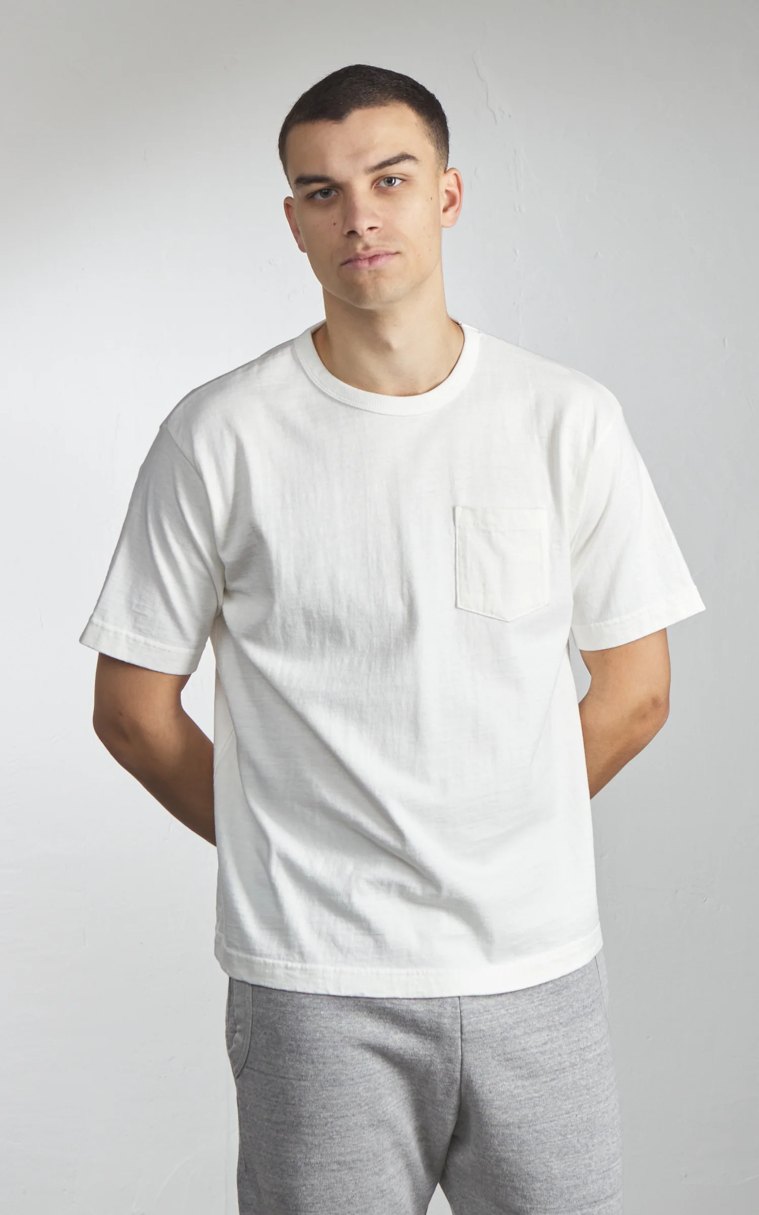 Barns Outfitters BR-11000 Tsuriami Pocket T-Shirt White - Image 4