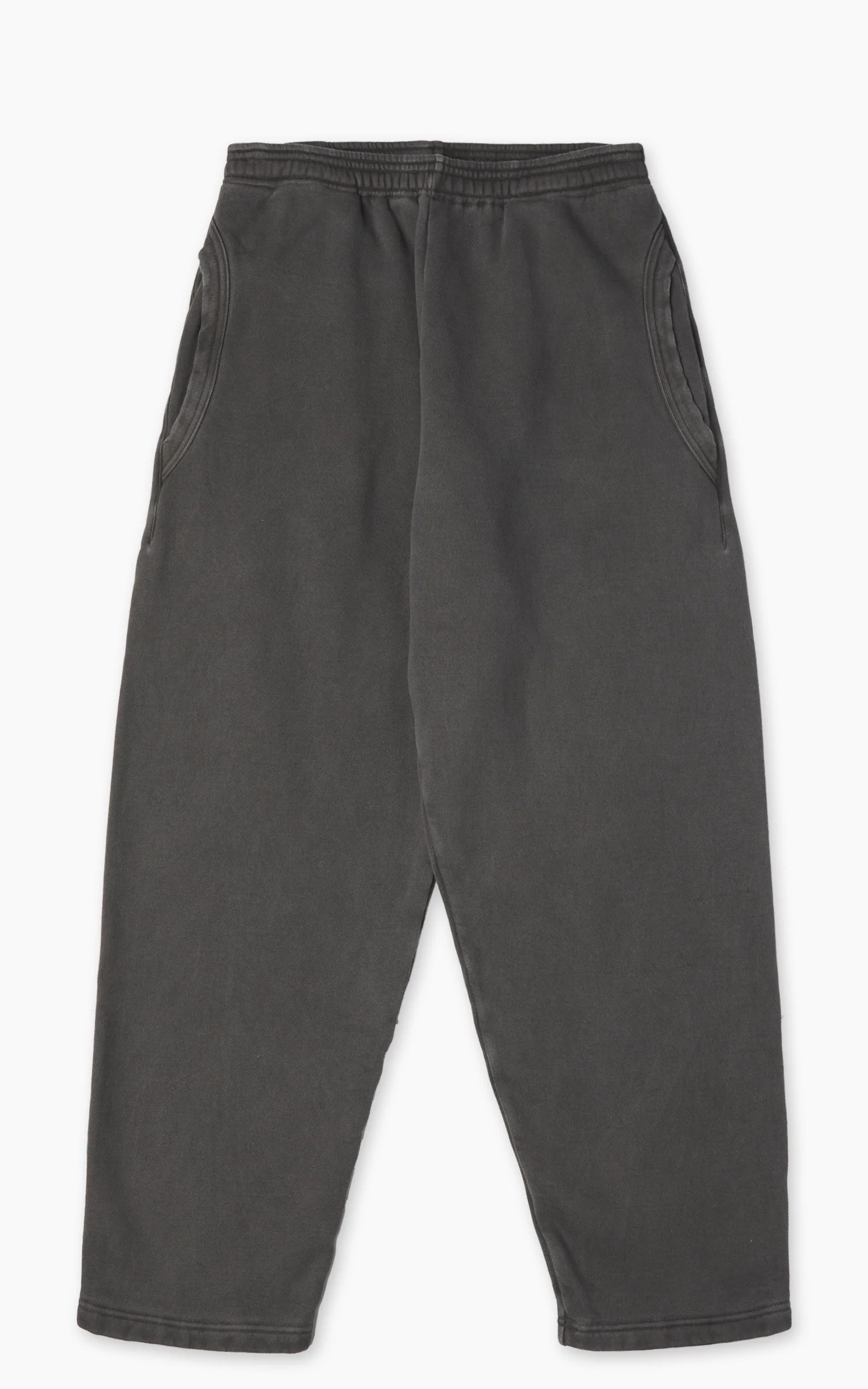 Barns Outfitters BR-3049PG Wide Tapered Sweatpants Pigment Dye Black