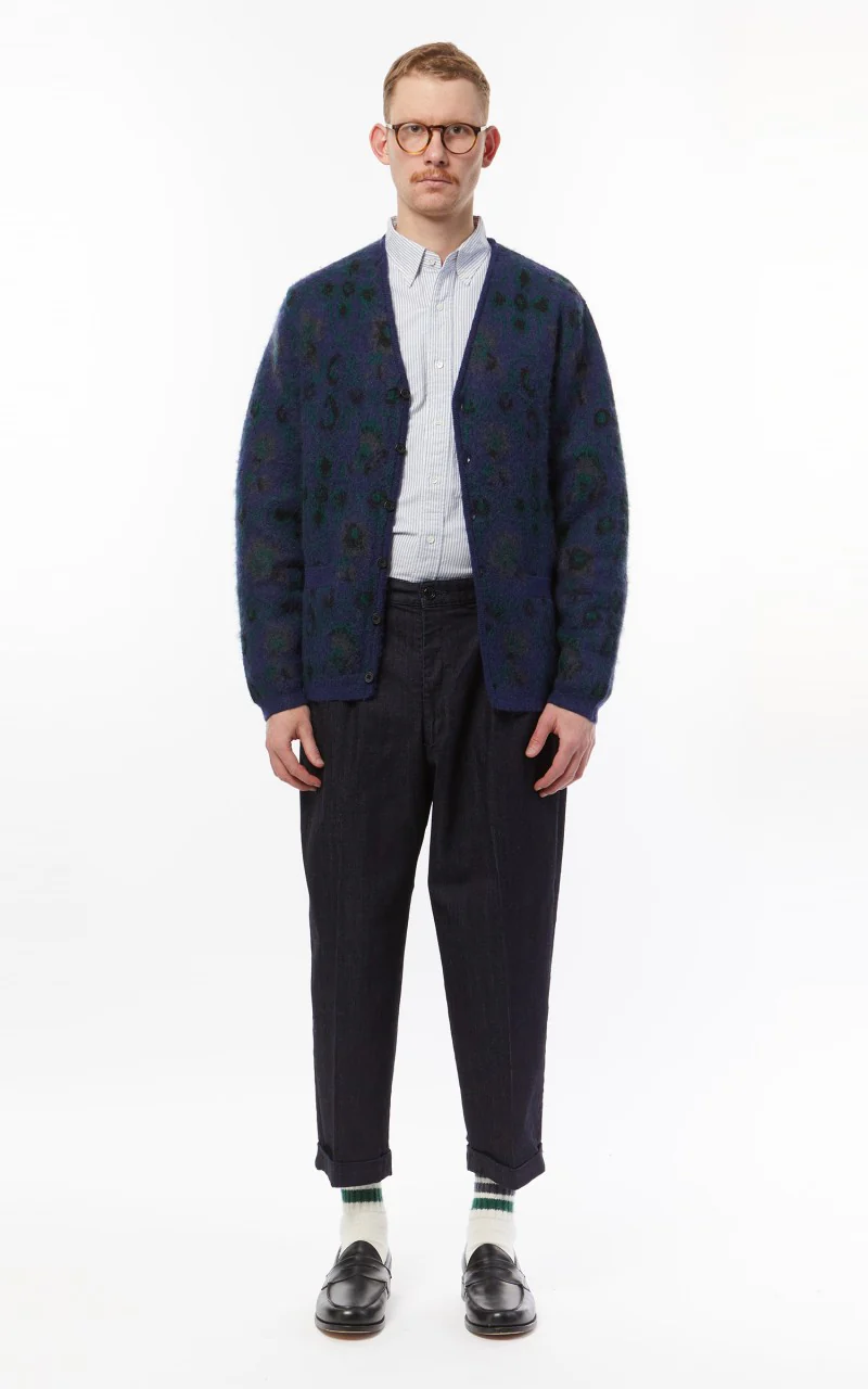 Beams Plus 2 Pleats Denim Indigo - Image 2