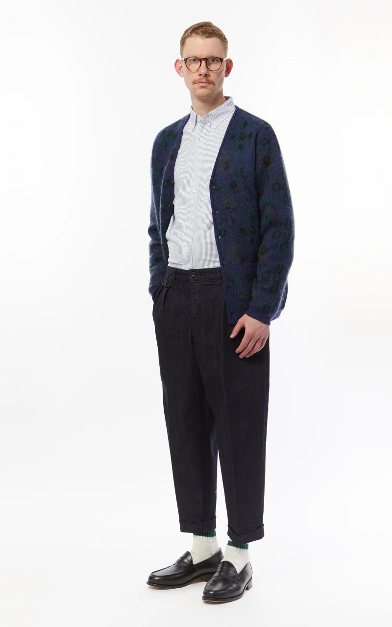 Beams Plus 2 Pleats Denim Indigo - Image 3