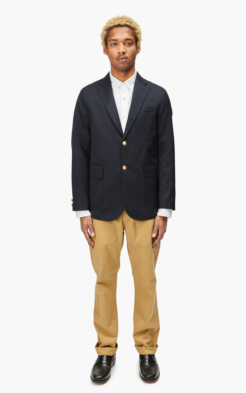 Beams Plus 3B Blazer Navy - Image 2