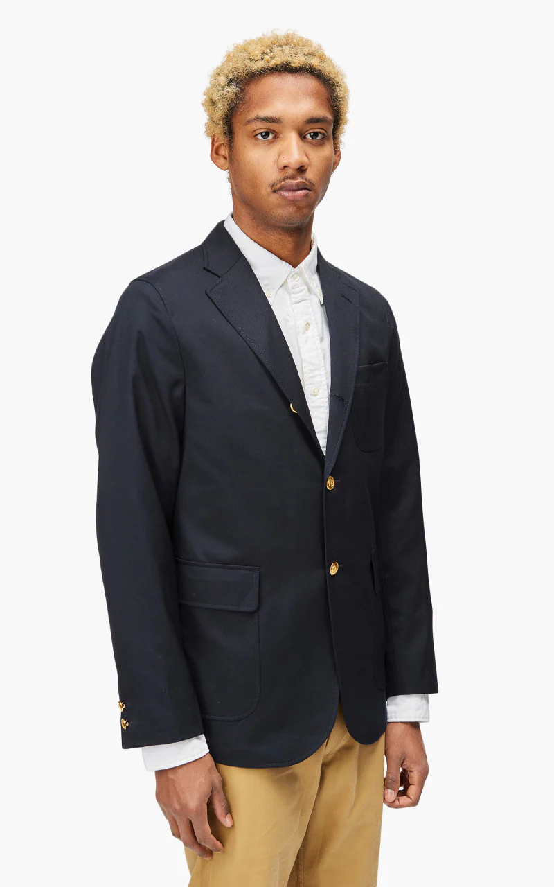 Beams Plus 3B Blazer Navy - Image 4