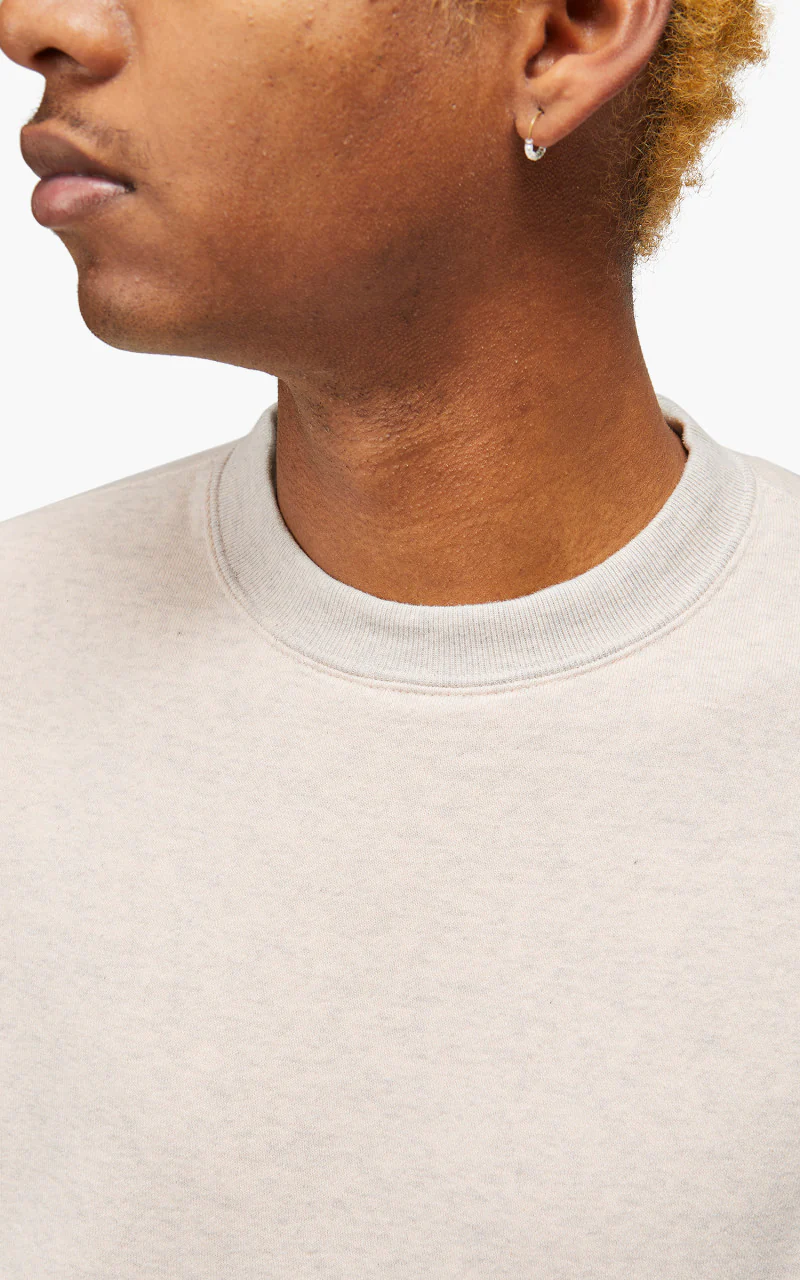 Beams Plus Crew Sweat Oatmeal - Image 6