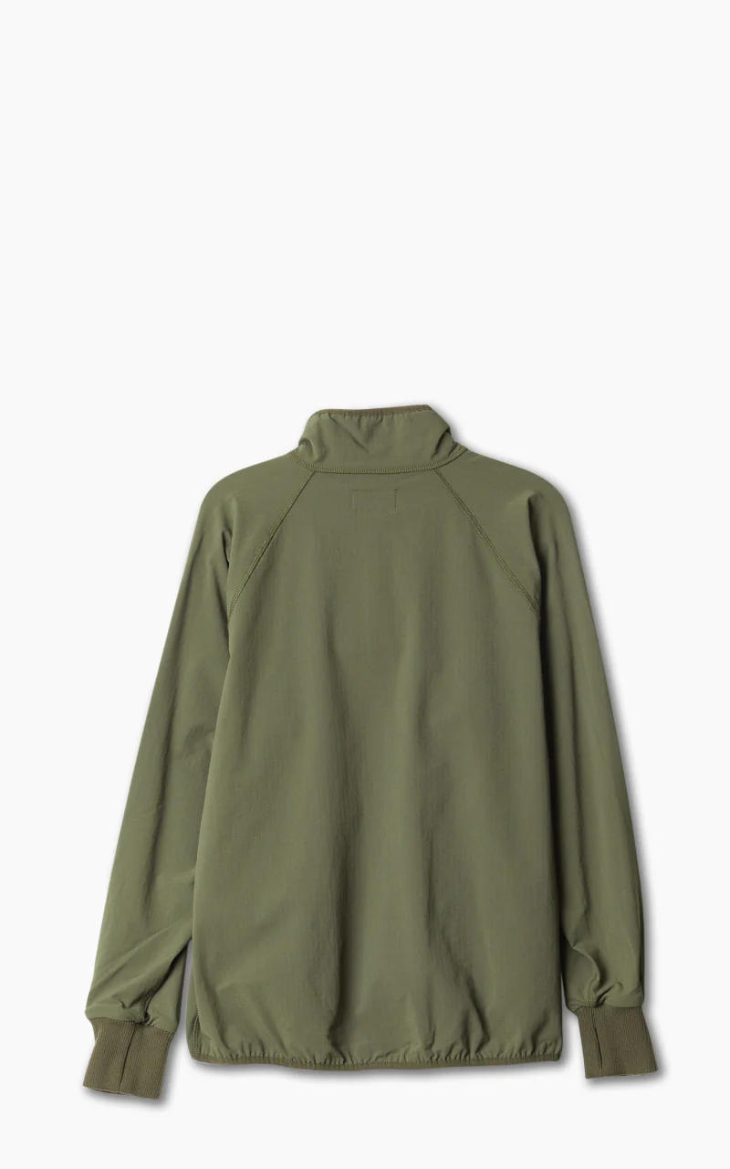 Beams Plus MIL Liner Jersey Back Fleece Olive - Image 3