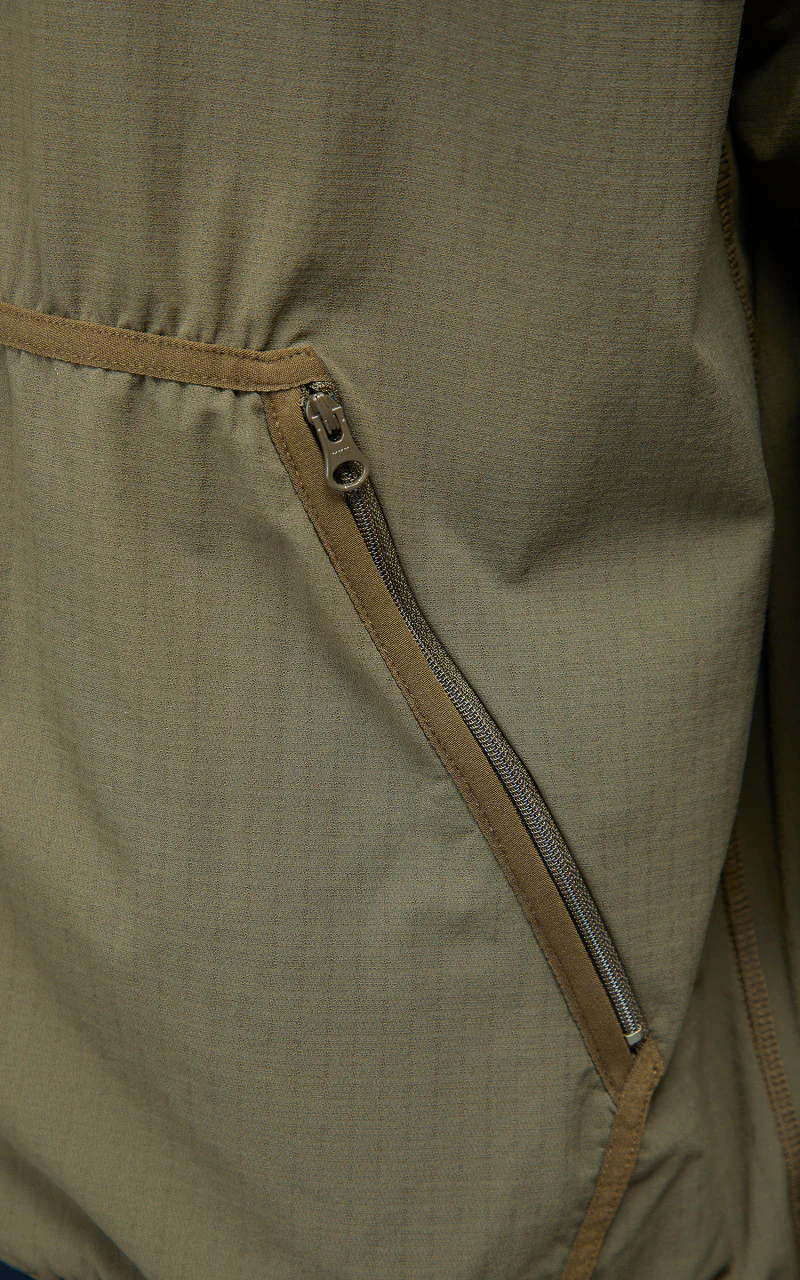 Beams Plus MIL Liner Jersey Back Fleece Olive - Image 7