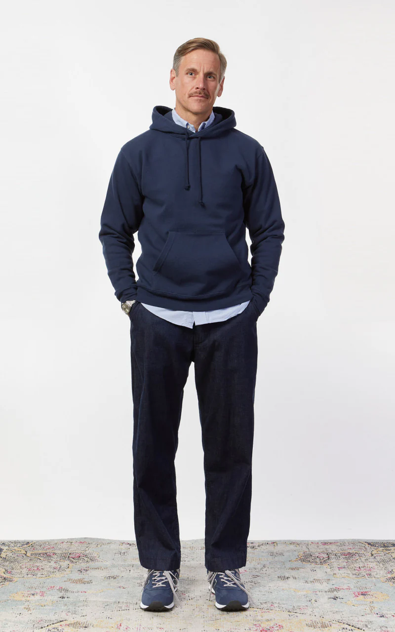 Beams Plus Mil Trousers Denim Indigo - Image 2