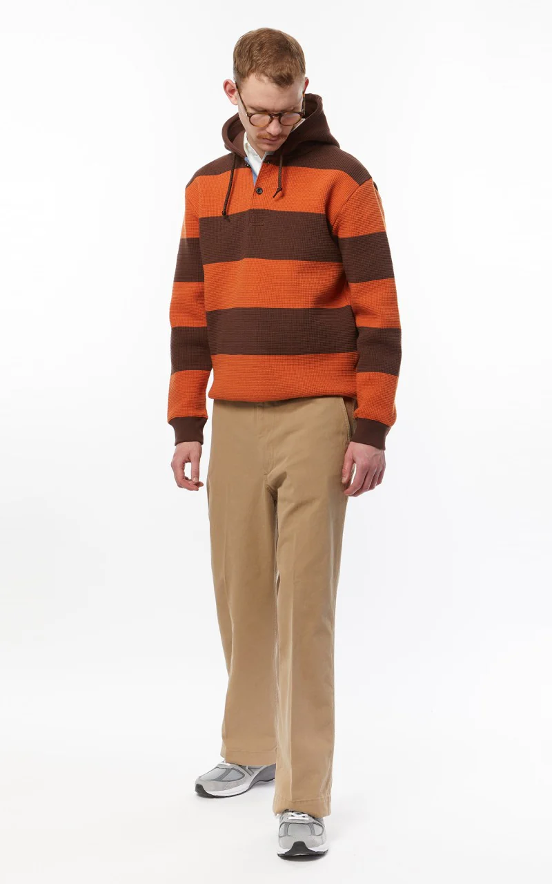 Beams Plus Mil Trousers Twill Khaki - Image 5