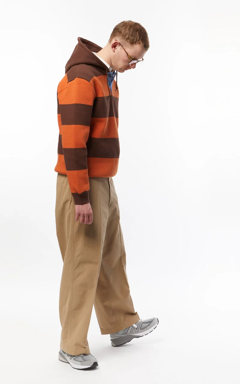 Beams Plus Mil Trousers Twill Khaki - Image 6