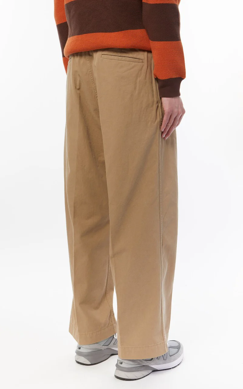 Beams Plus Mil Trousers Twill Khaki - Image 9