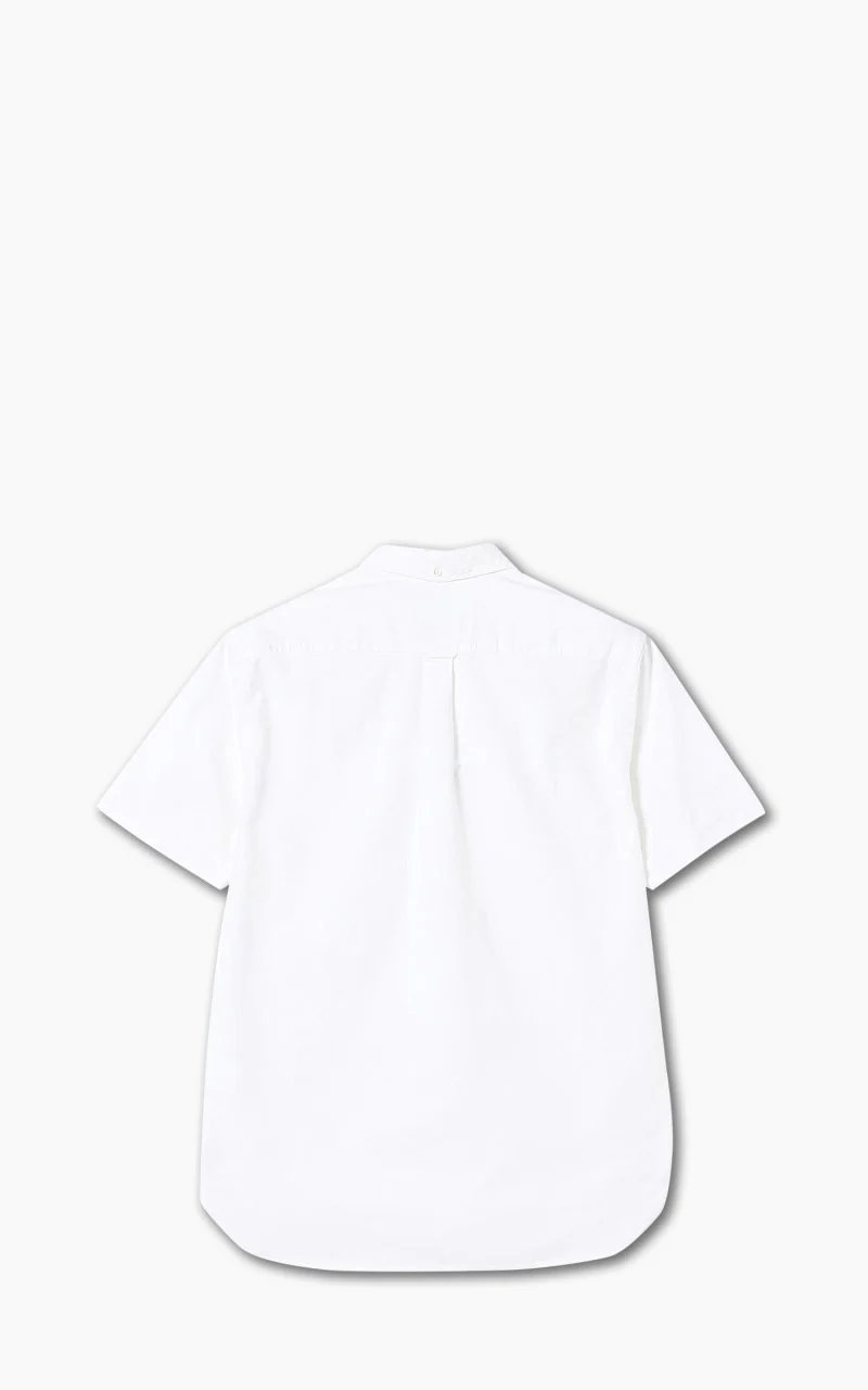 Beams Plus Oxford Pullover Button Down Shirt White - Image 3