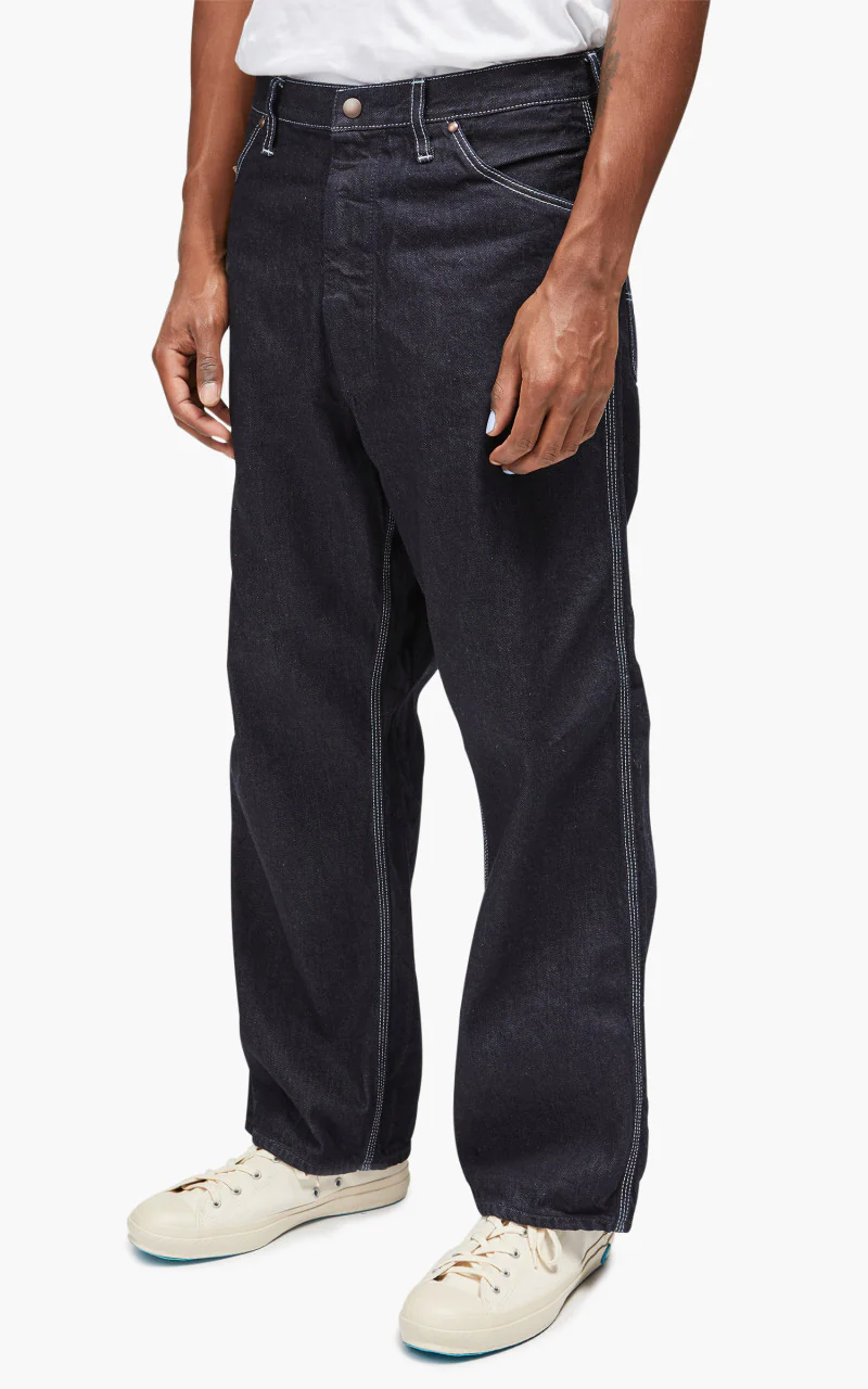 Beams Plus Painter Pants Denim One Wash - Image 2