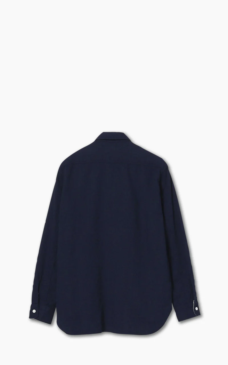 Beams Plus Work Shirt Indigo Dobby - Image 3