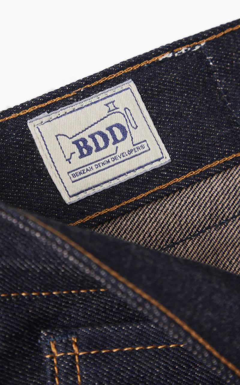 Benzak B-01 Slim Brown Cotton Golden Selvedge 15oz '10-Year Anniversary' - Image 12