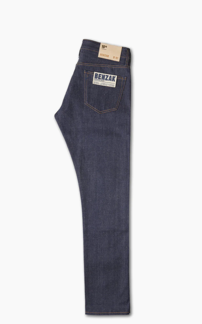 Benzak B-01 Slim Brown Cotton Golden Selvedge 15oz '10-Year Anniversary' - Image 5