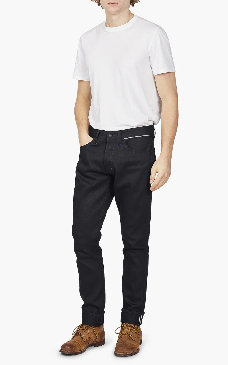Benzak B-01 Slim Double Indigo Selvedge 14oz - Image 2